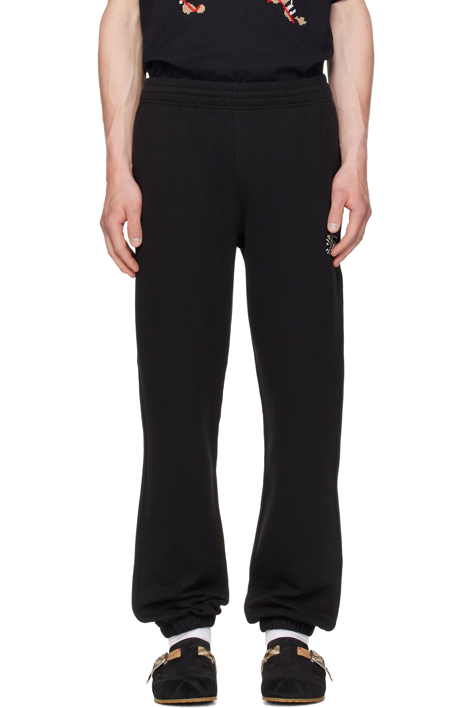 Burberry - Black EKD Sweatpants