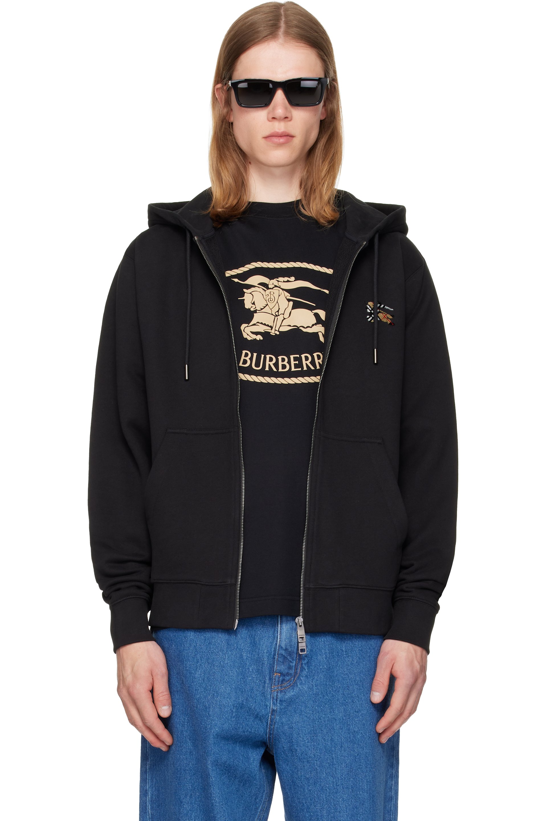 Burberry - Black EKD Hoodie