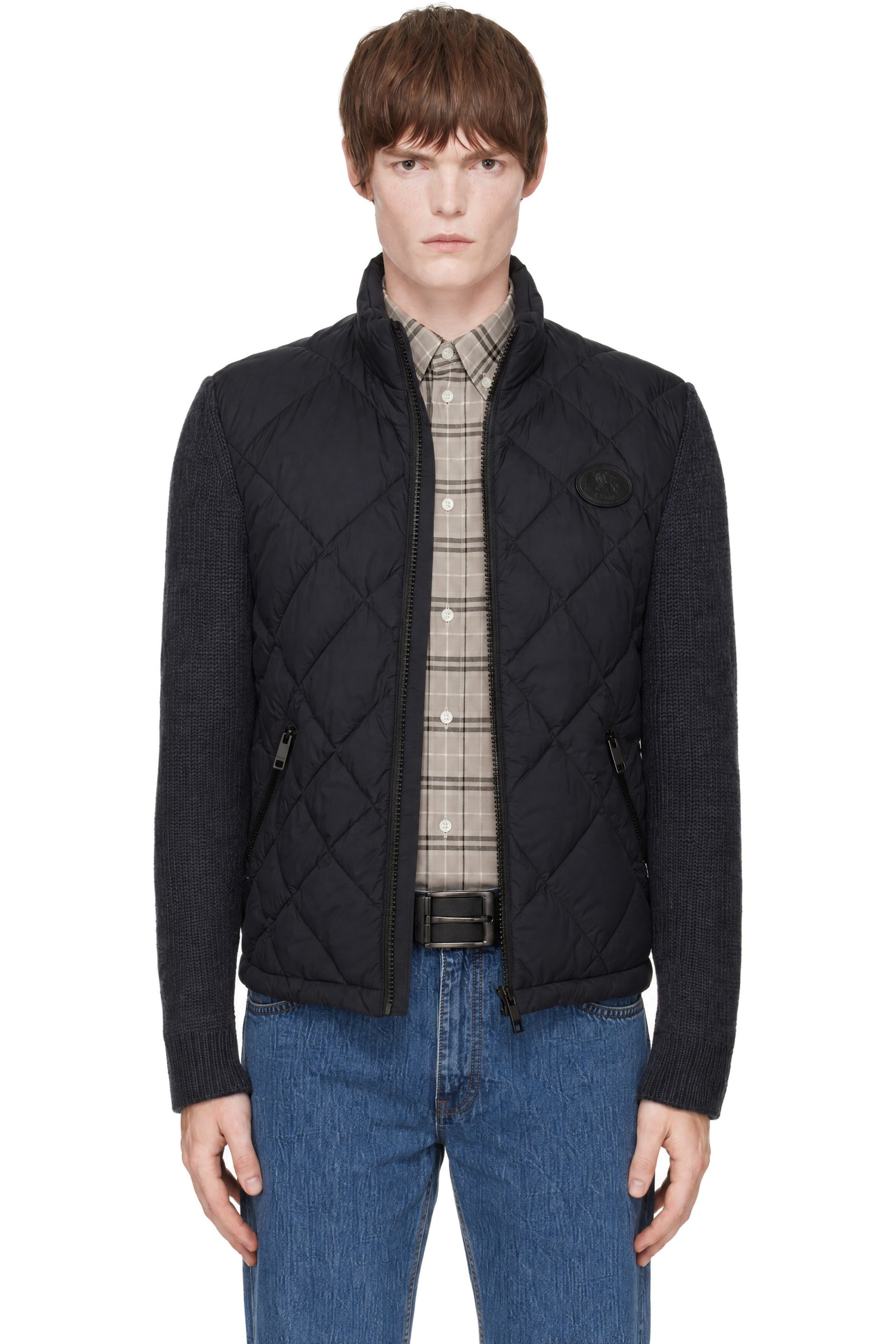 Burberry - Black Nylon Dunsbury Puffer Down Jacket