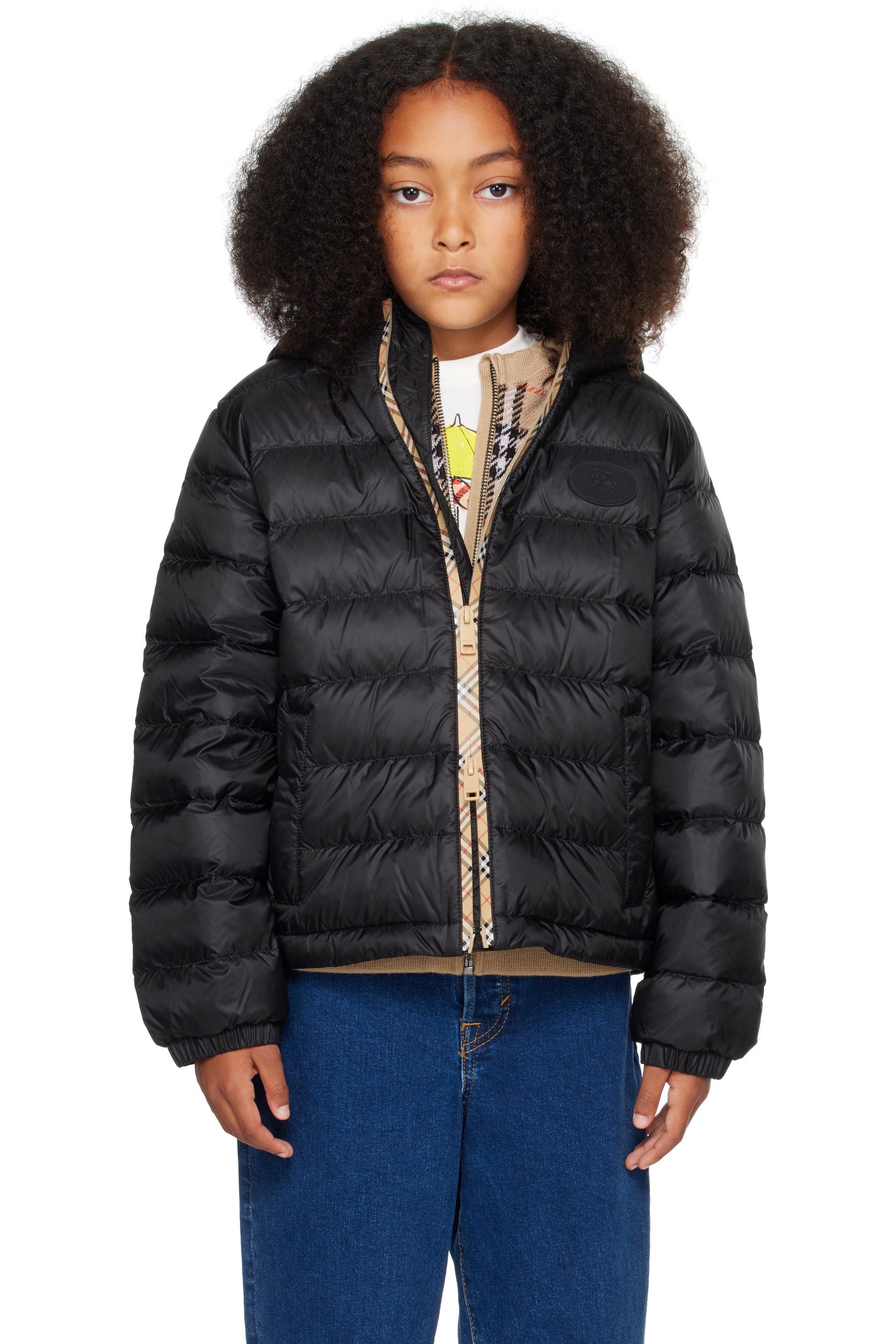 Burberry - Kids Black Henry Down Jacket