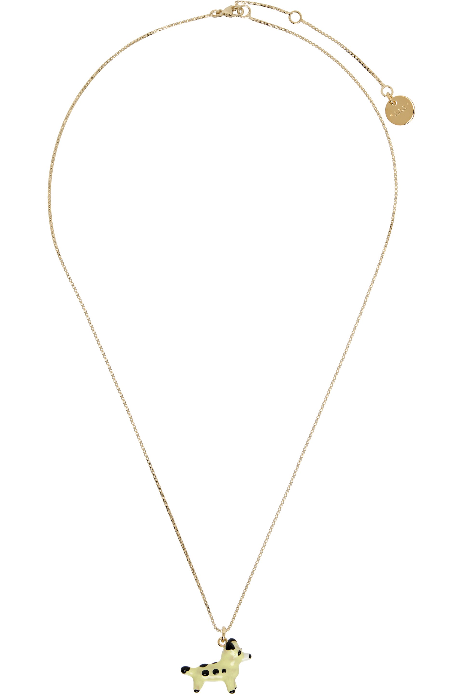 Marni - Dog Charm Necklace