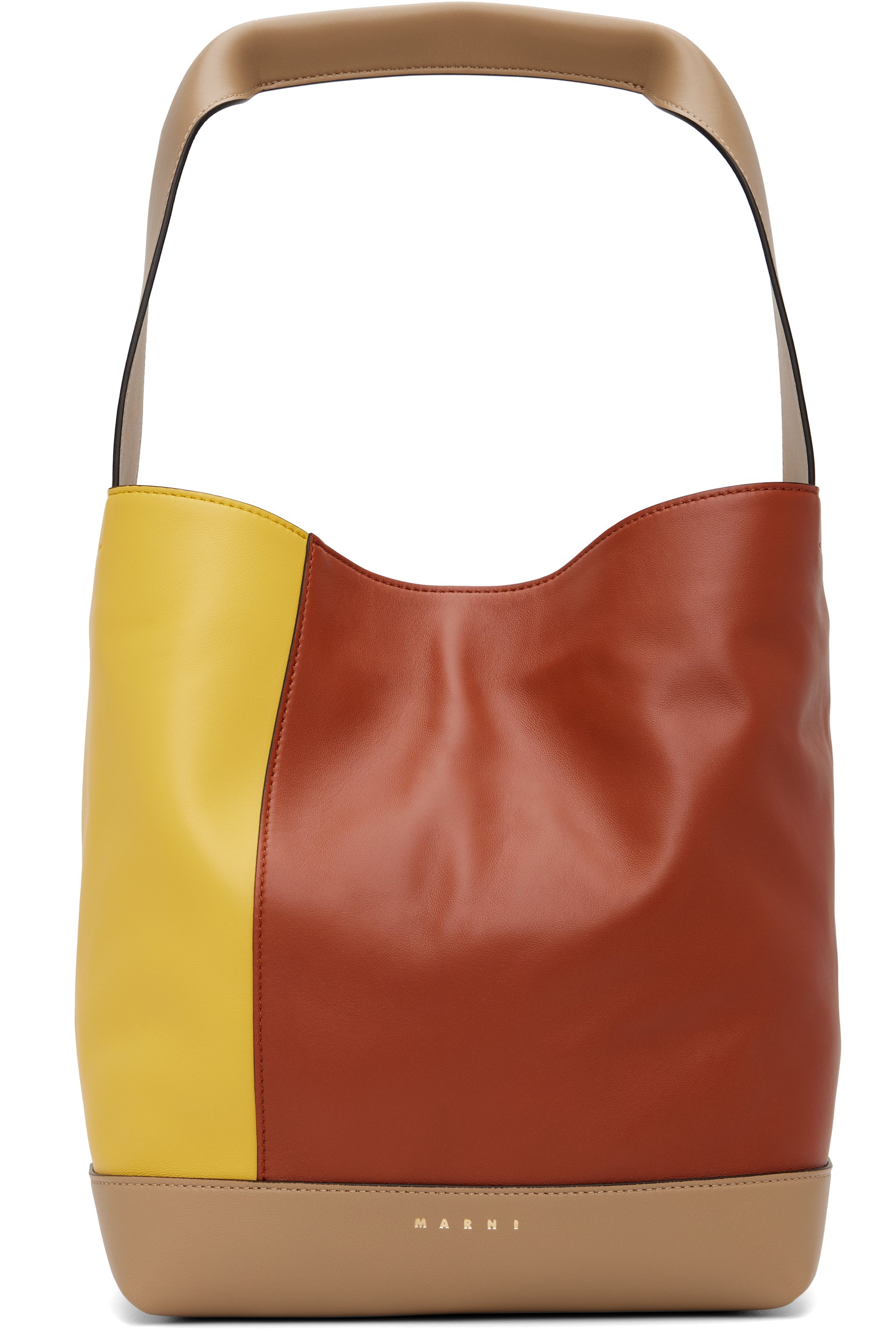 Marni - Red & Yellow Pod 2.0 Shoulder Bag