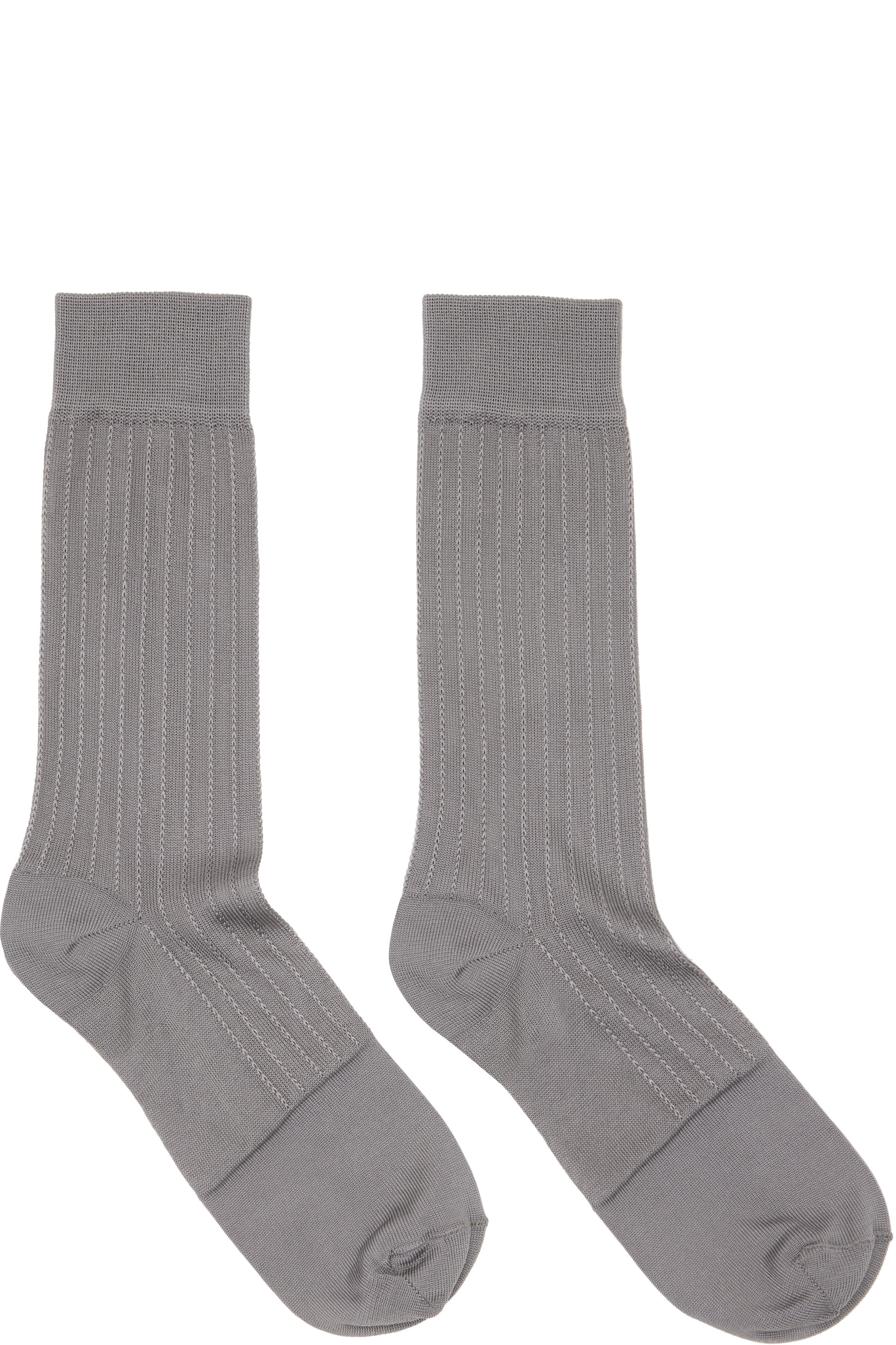 Marni - Gray Silk Socks