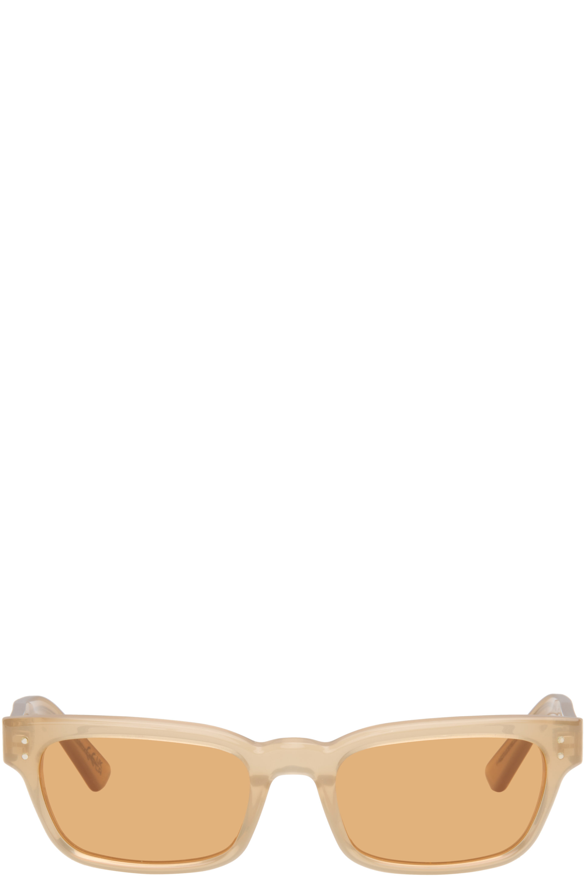 Marni - Lunettes de soleil Floosa beiges édition RETROSUPERFUTURE
