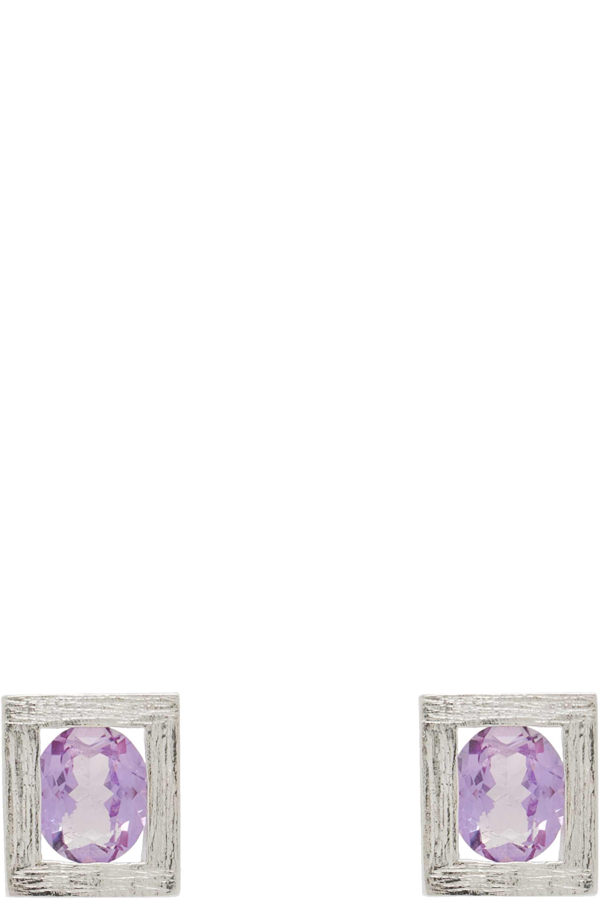 Bleue Burnham - SSENSE Exclusive Opposite Stud Earrings