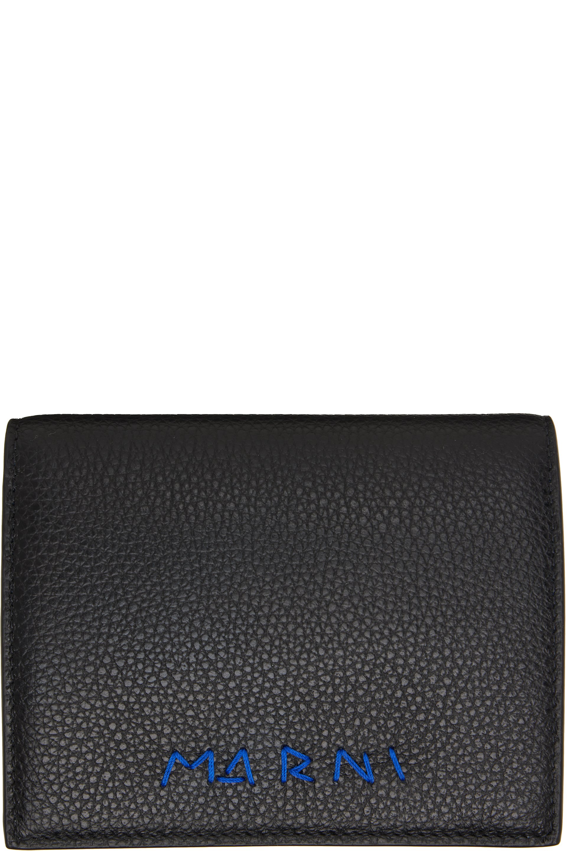 Marni - 黑色 Marni Mending Leather 钱包