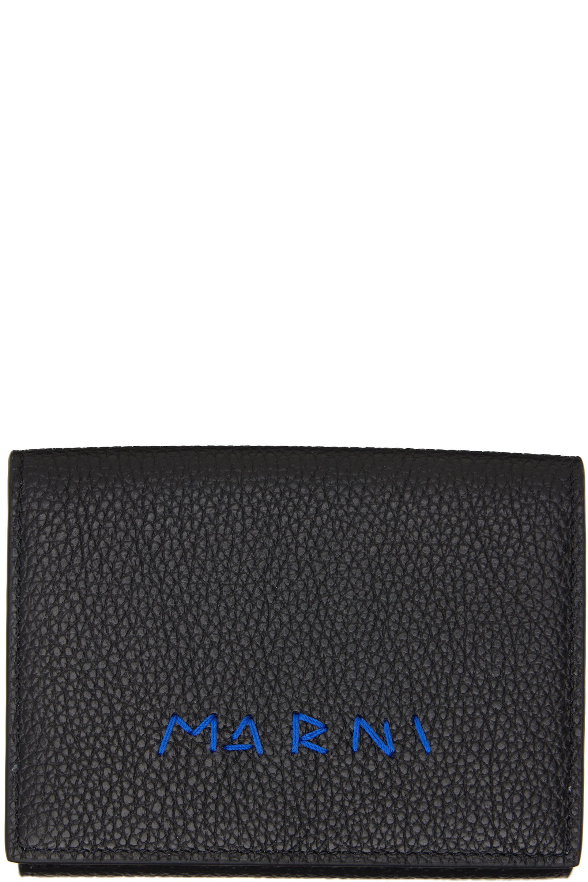 Marni - 黑色 Marni Mending Leather 钱包