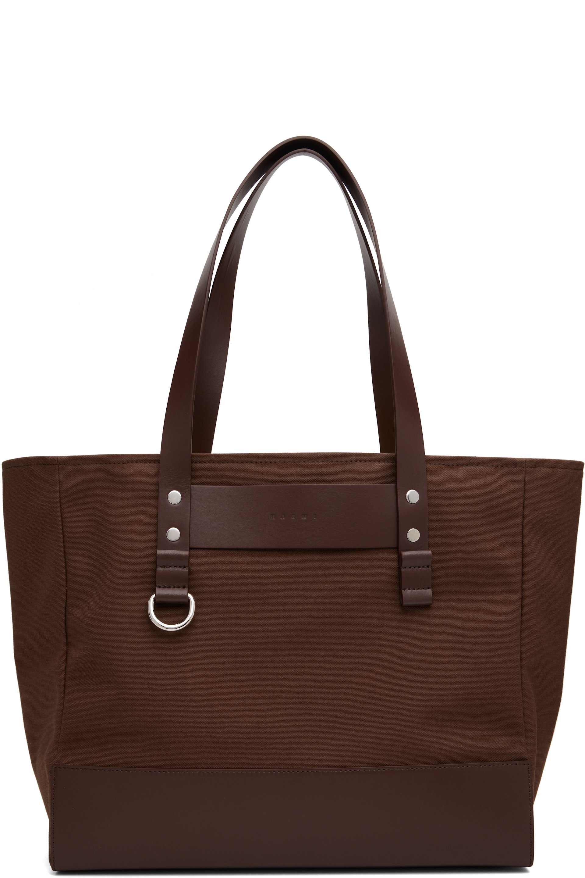 Marni - Brown Canvas Tote