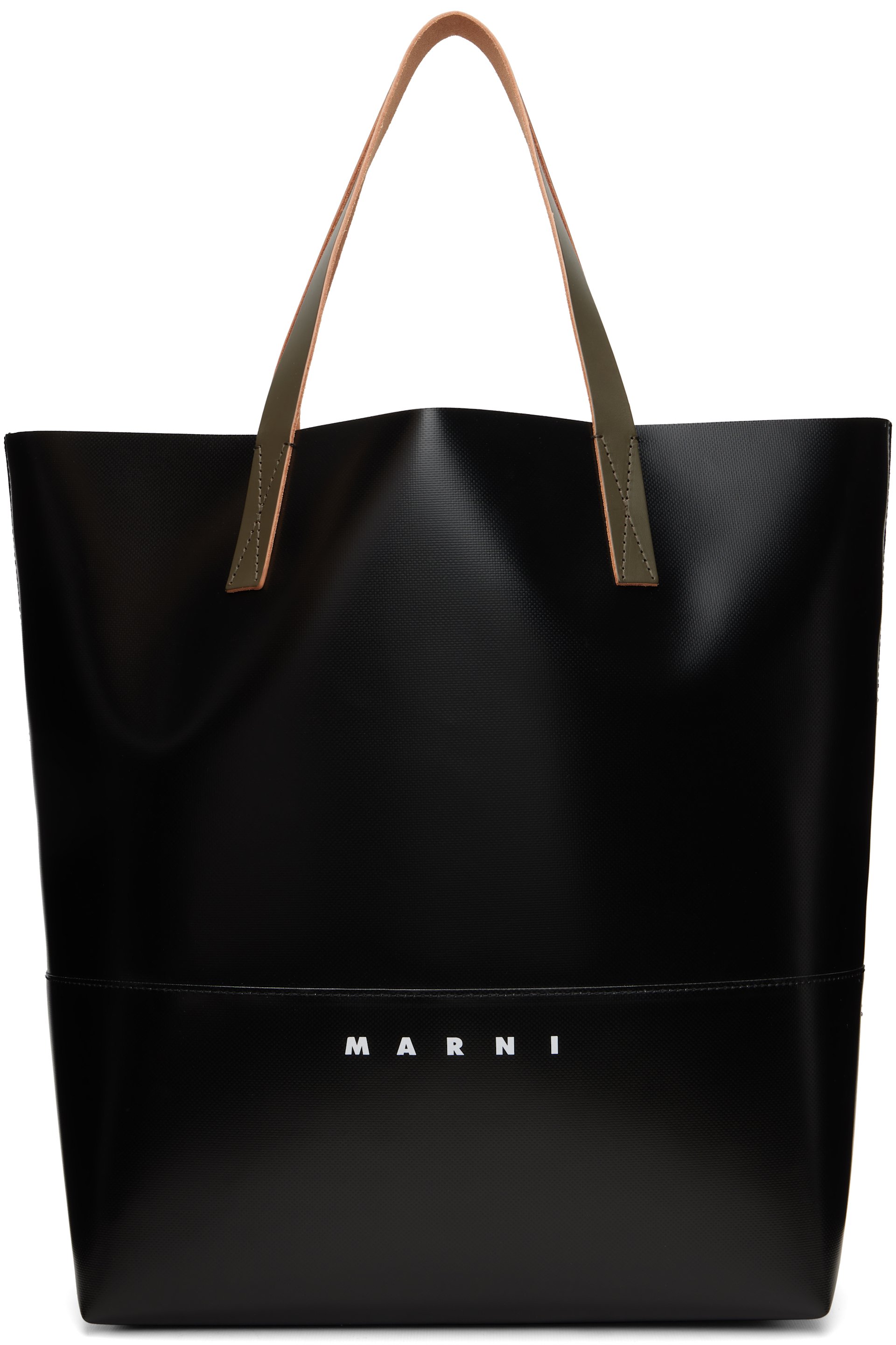 Marni - Cabas vertical noir - Tribeca