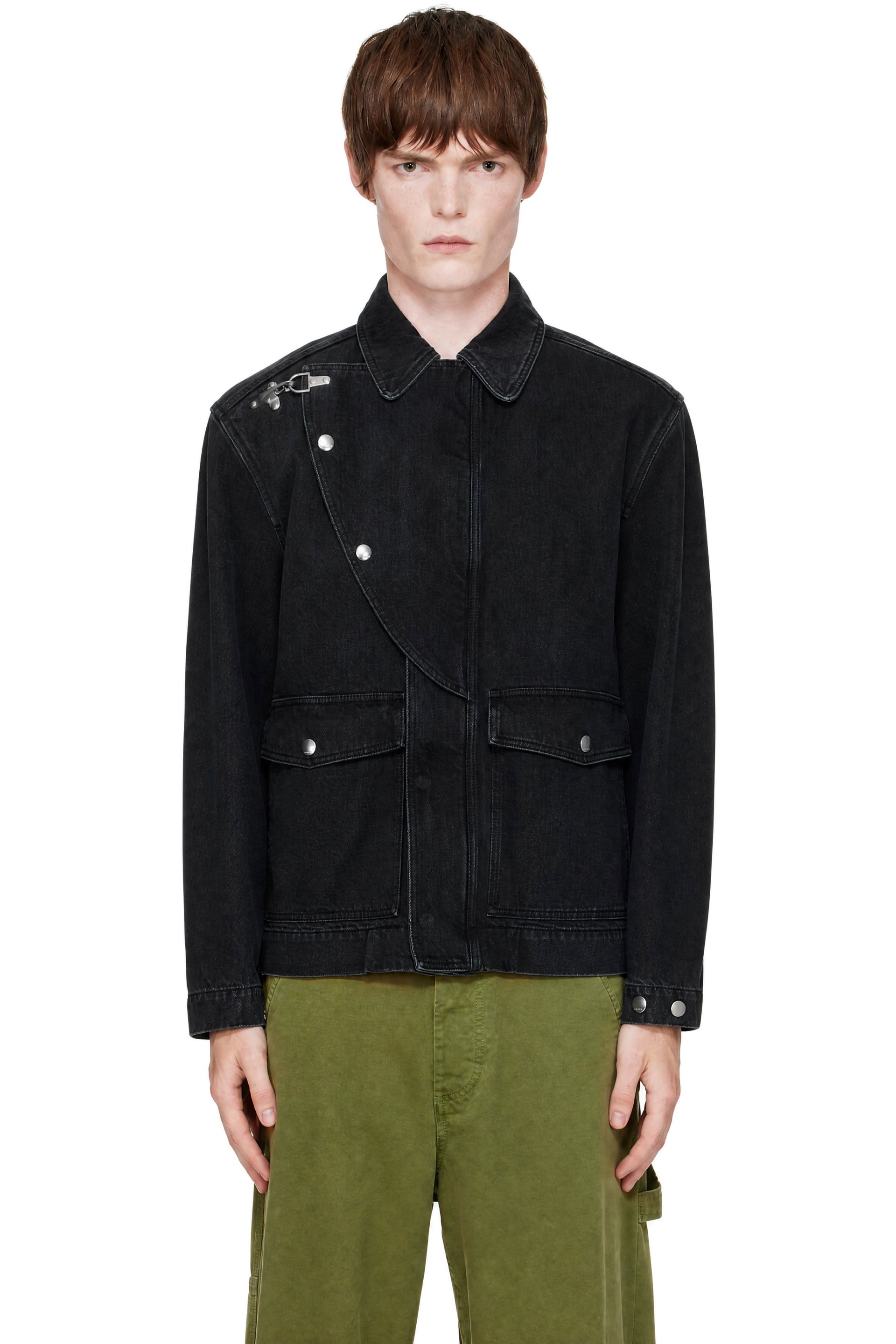 Marni - Black Bull Denim Jacket