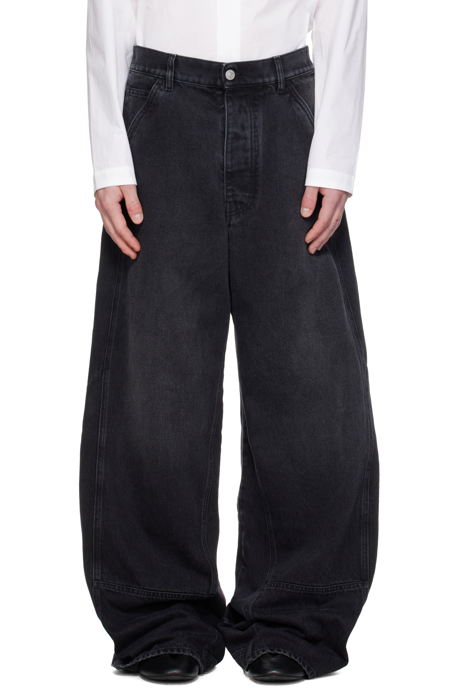 Marni - Black Faded Jeans
