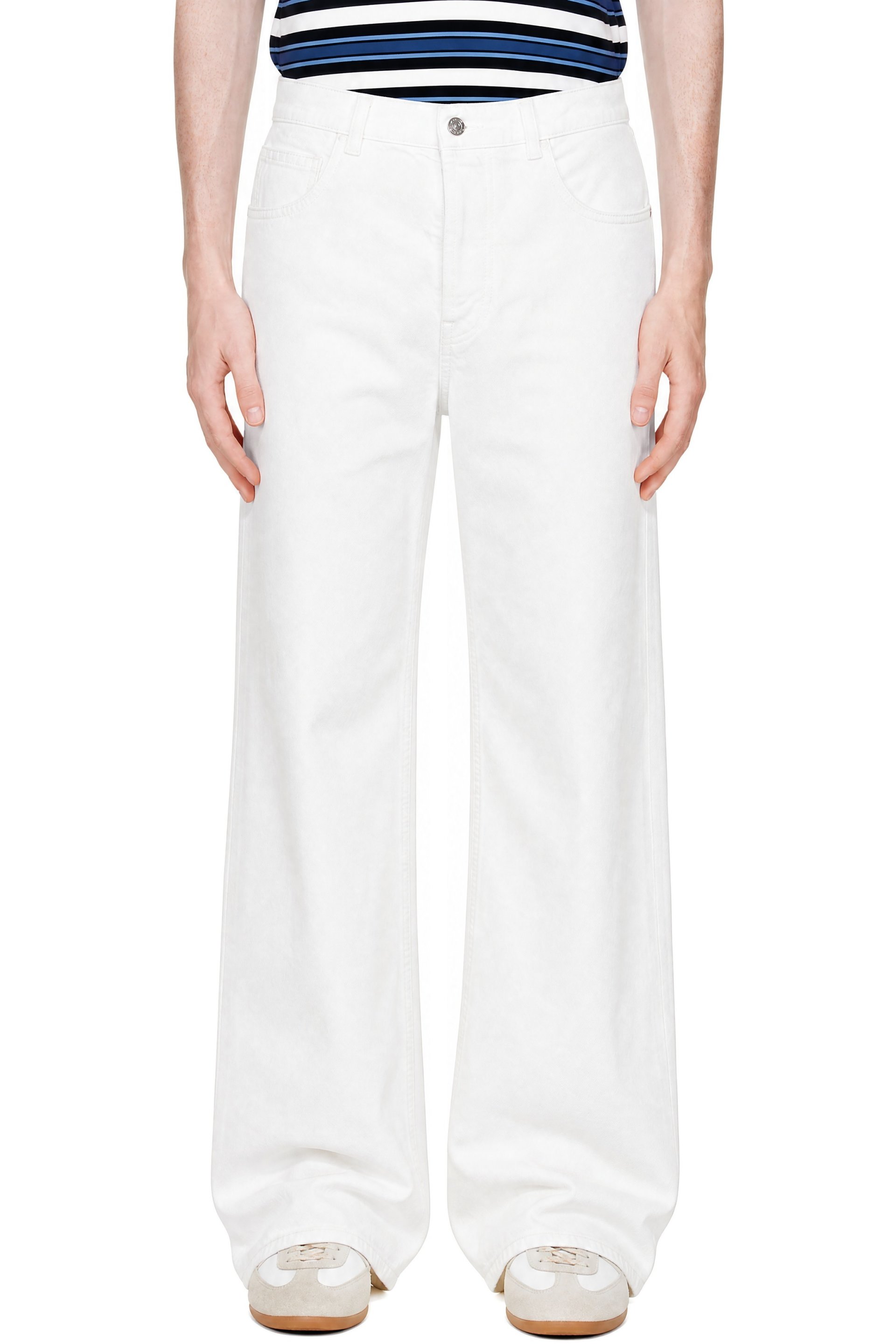 Marni - 白色 Workwear 牛仔裤