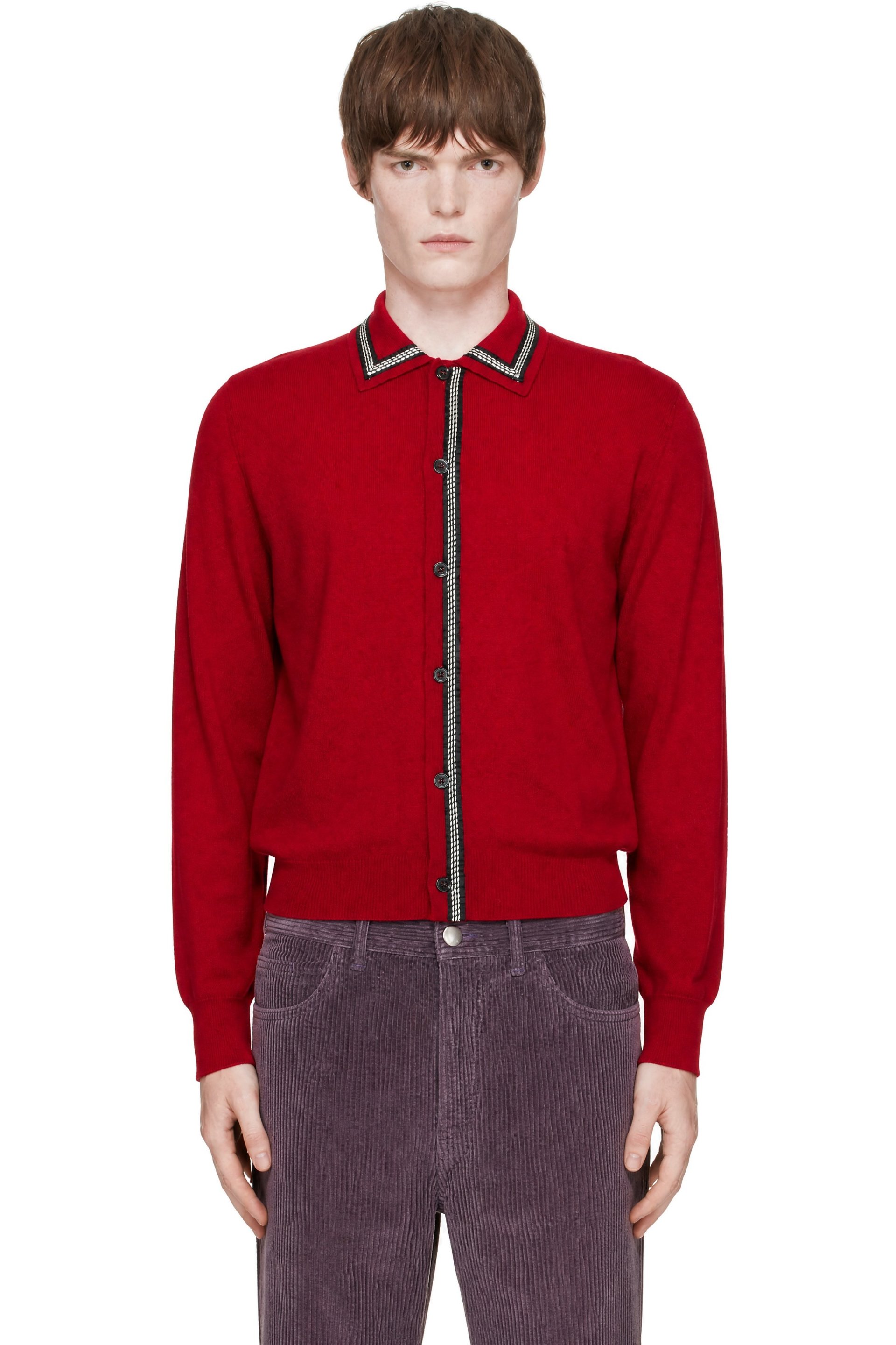 Marni - Red Cashmere Cardigan