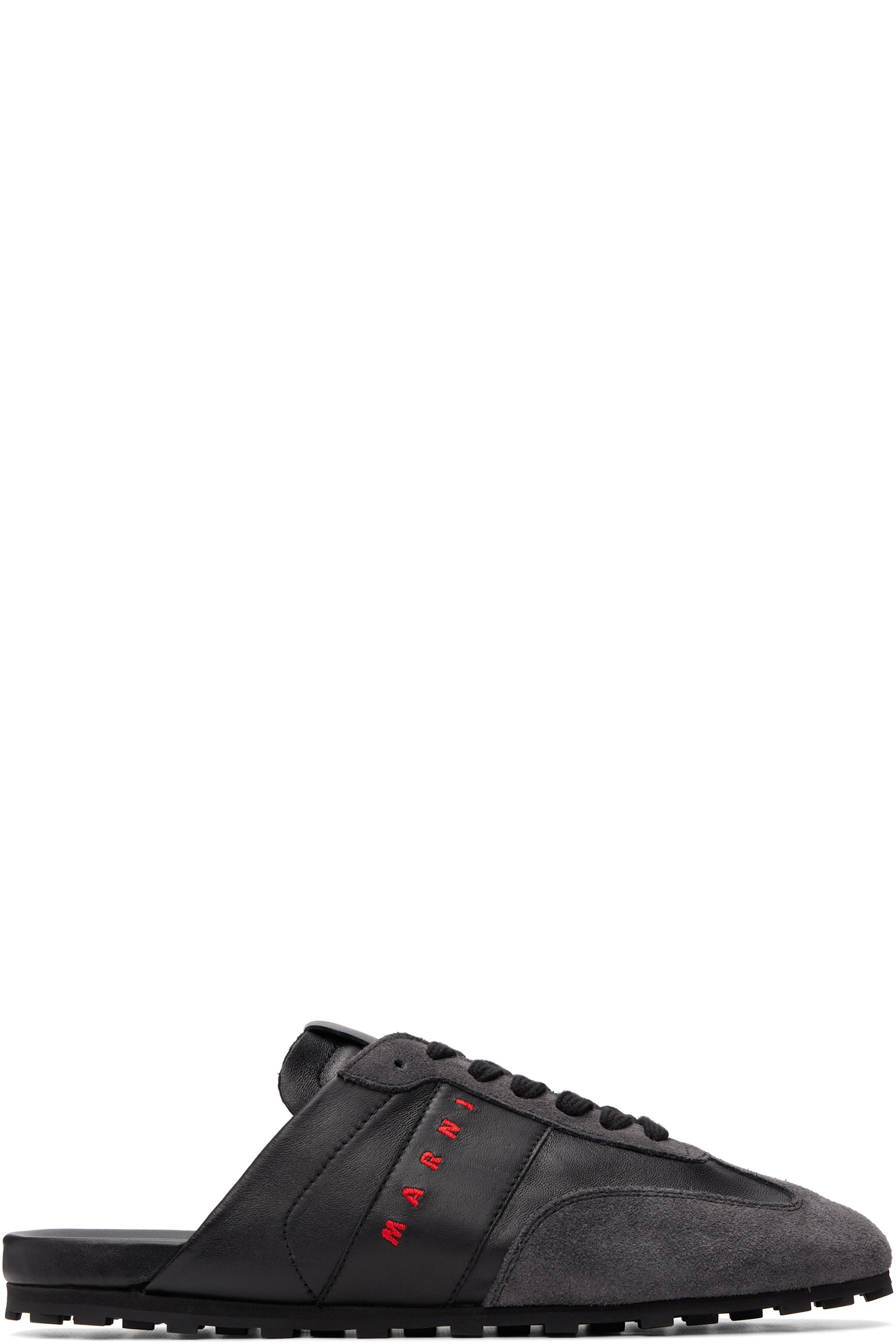 Marni - Black Softy Soccer Slip-on Sneakers
