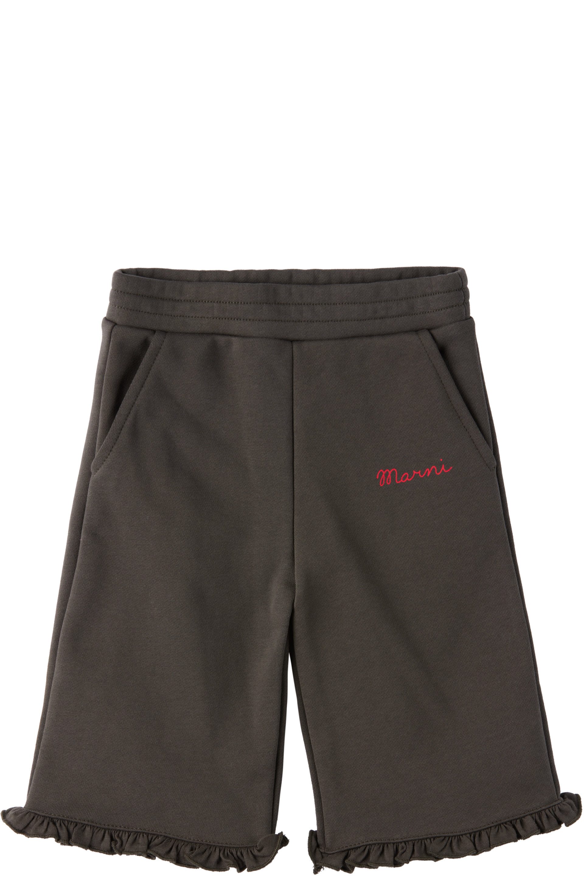 Marni - Baby Gray Cotton Lounge Pants