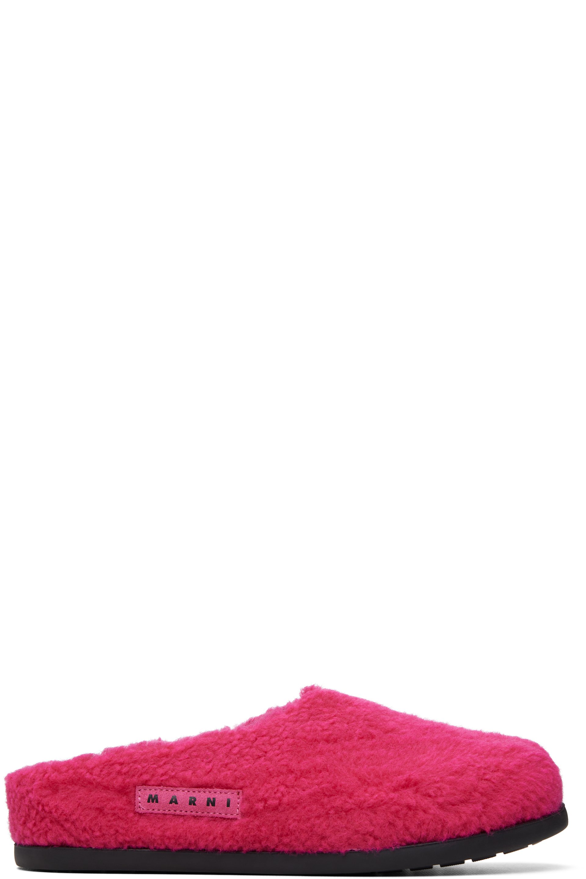 Marni - Jeune | Flâneurs à enfiler de style sabot Fussbett roses