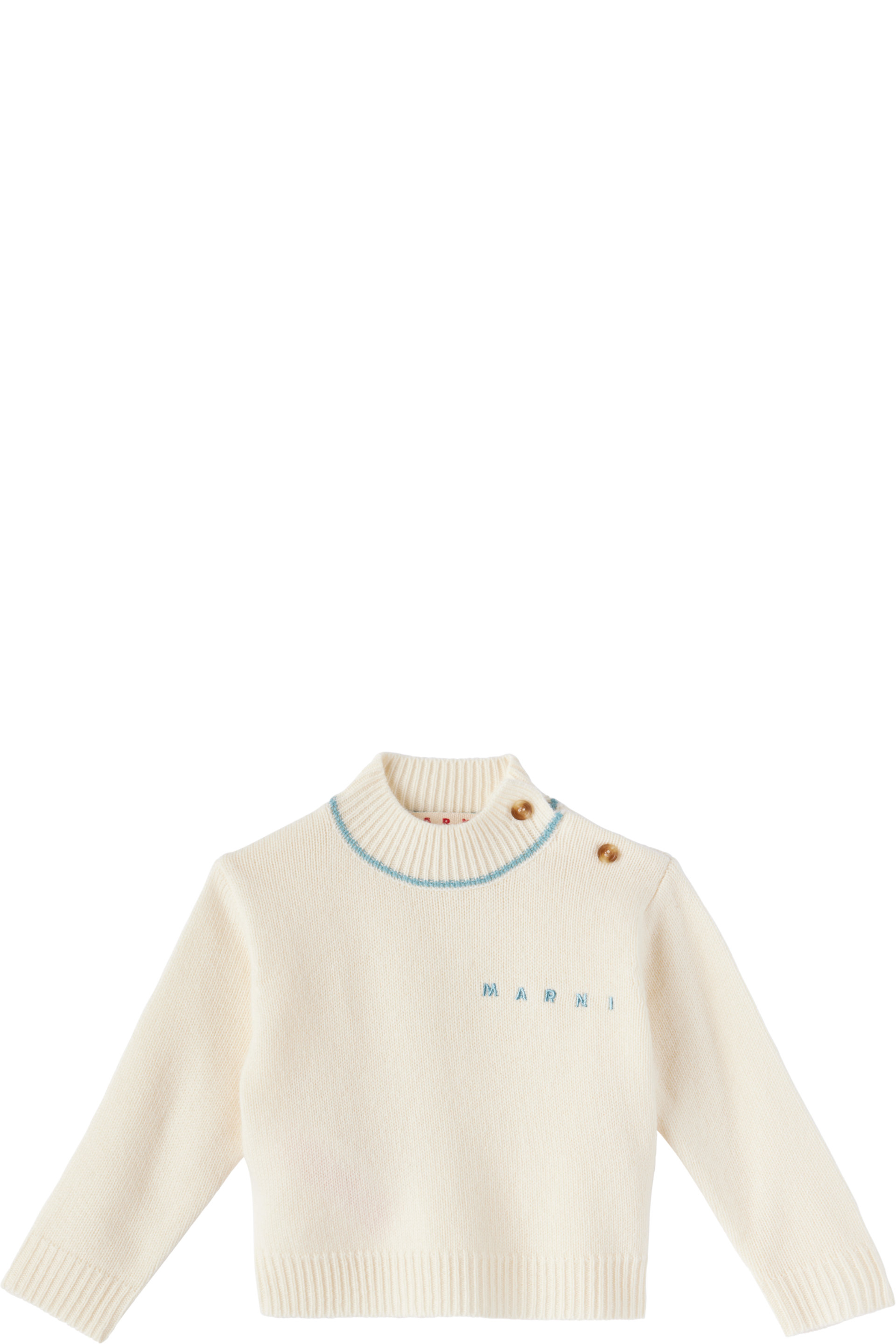 Marni - Baby Off-White Cashmere Sweater