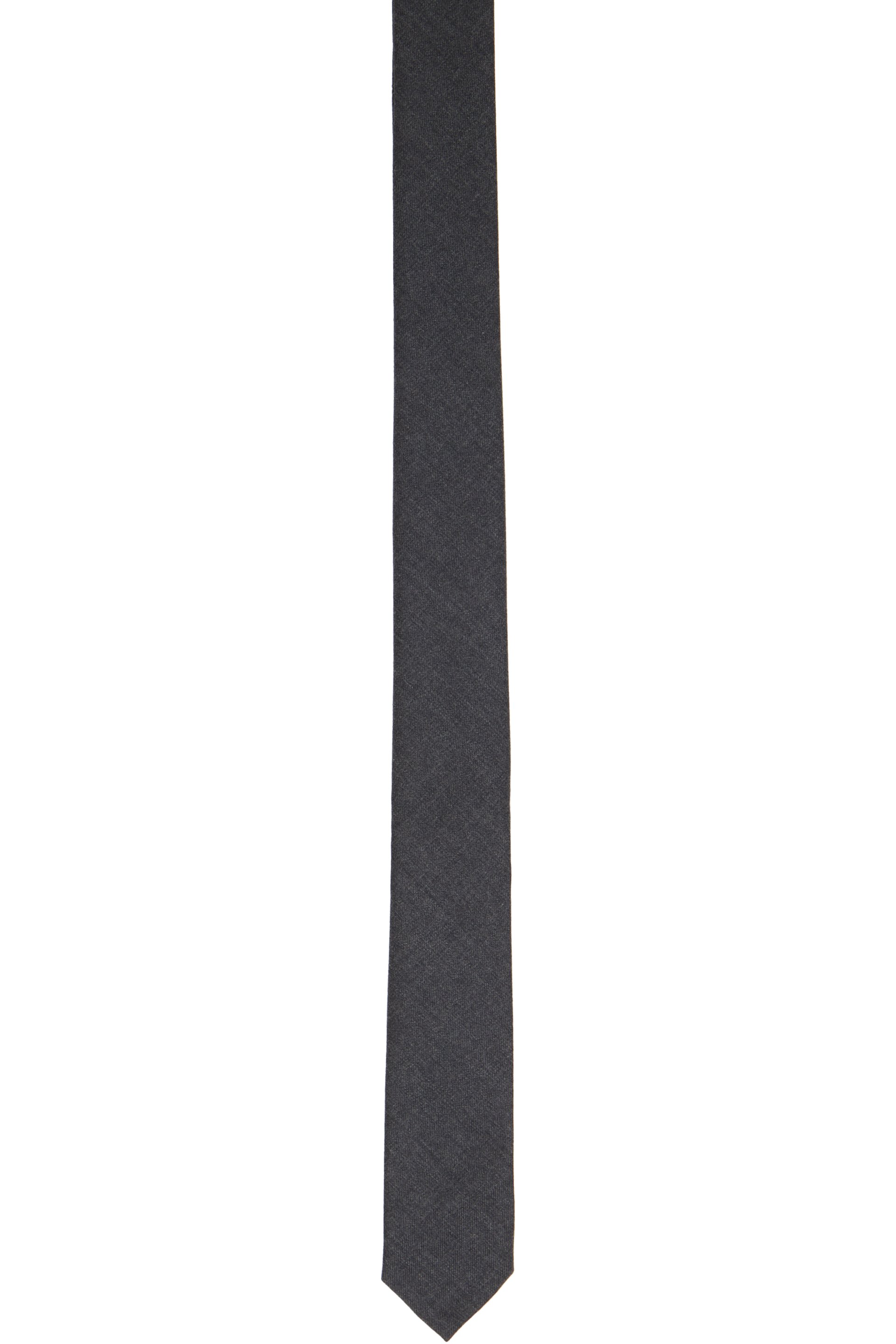 Thom Browne - Gray Twill Classic Tie