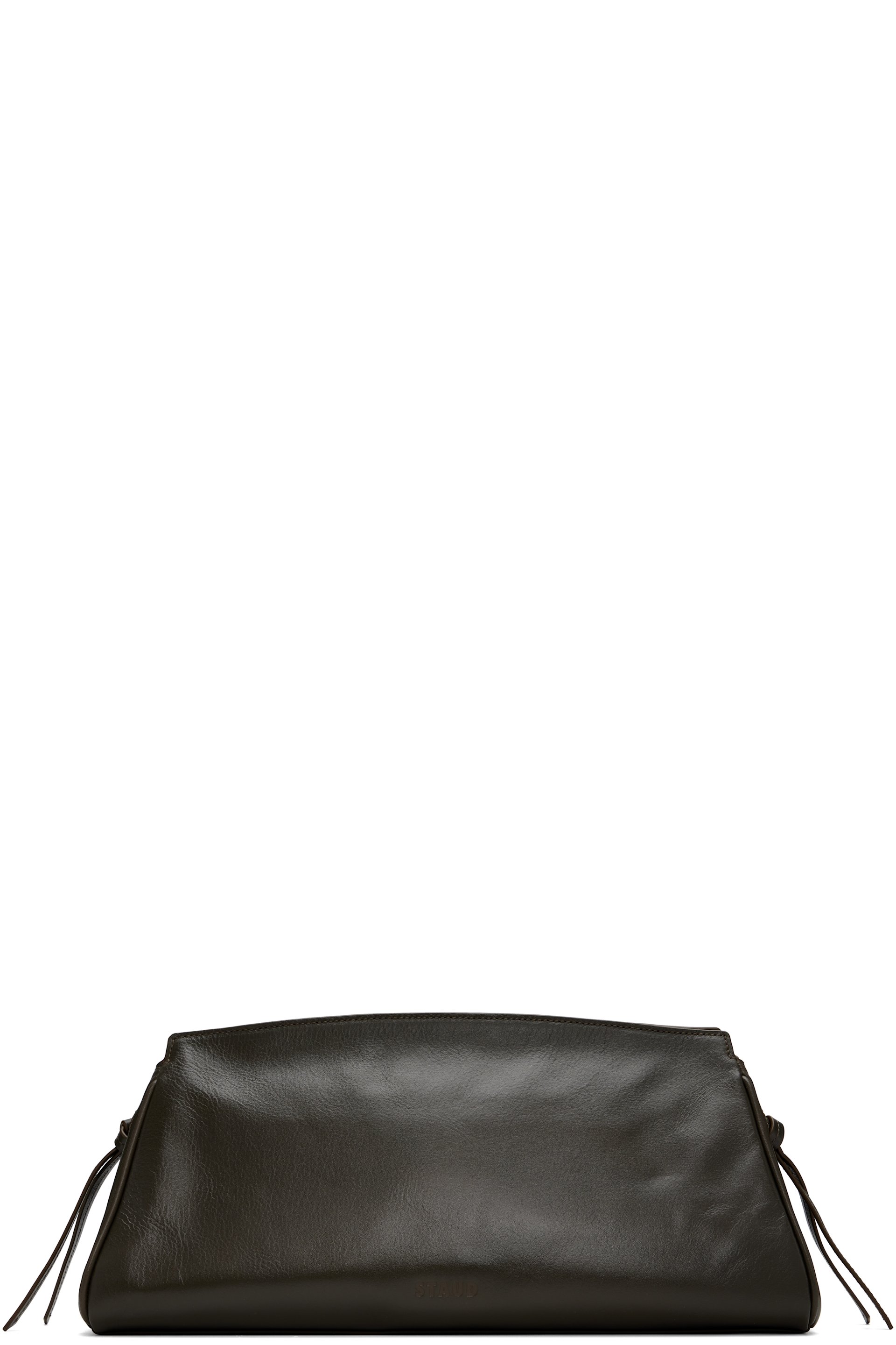 Staud - Taupe Maude Large Clutch
