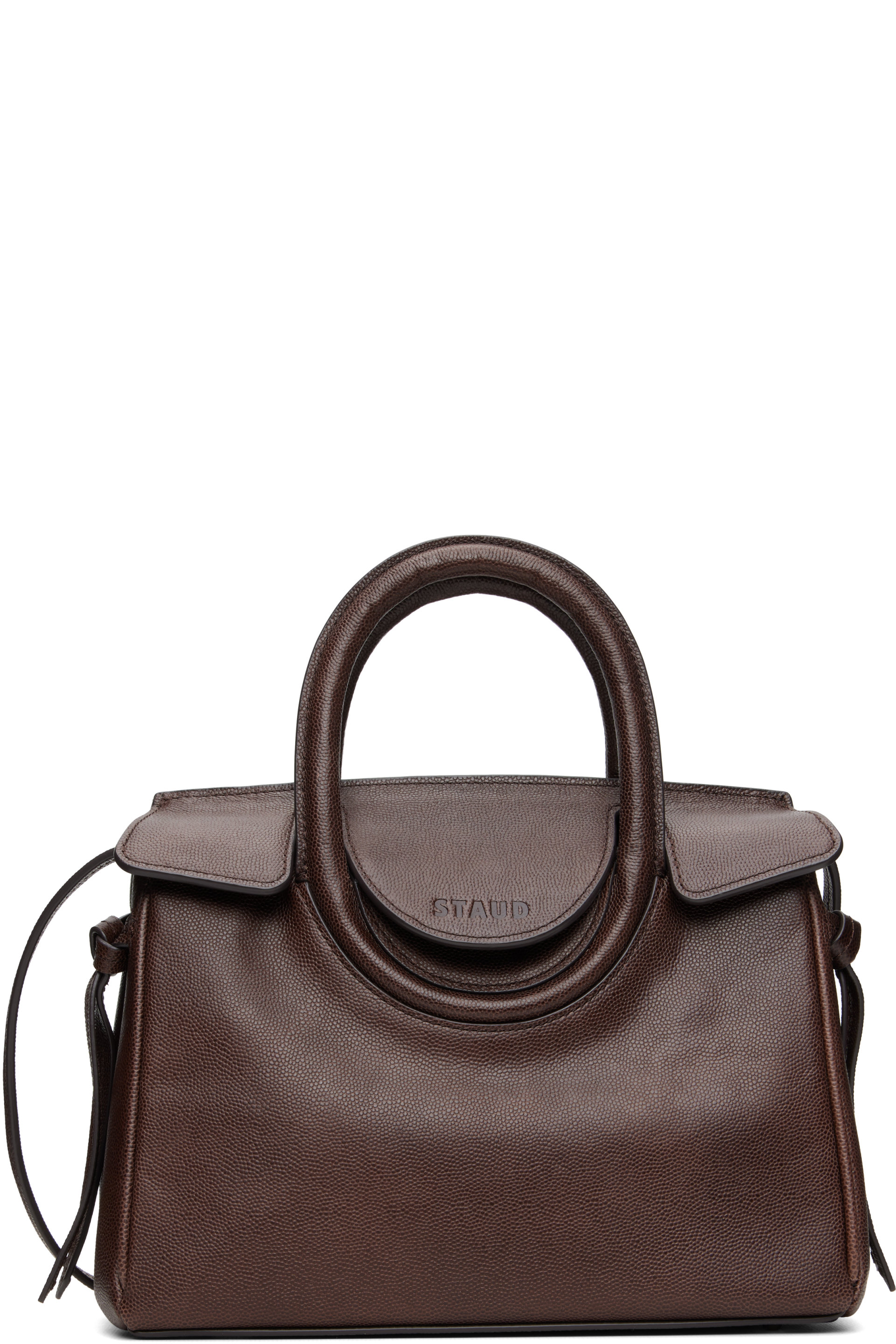Staud - Mini sac Maude brun