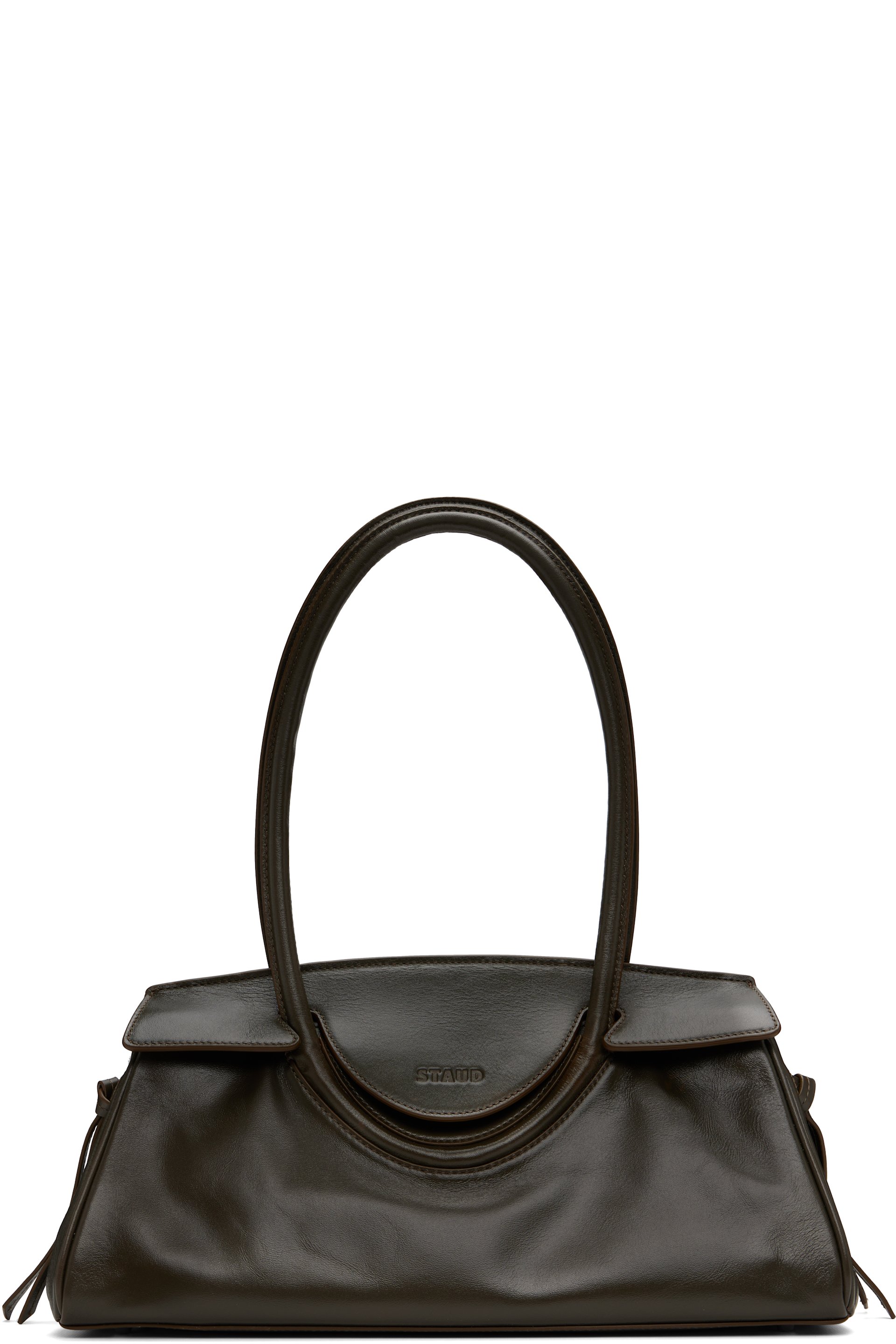 Staud - Taupe Maude Shoulder Bag