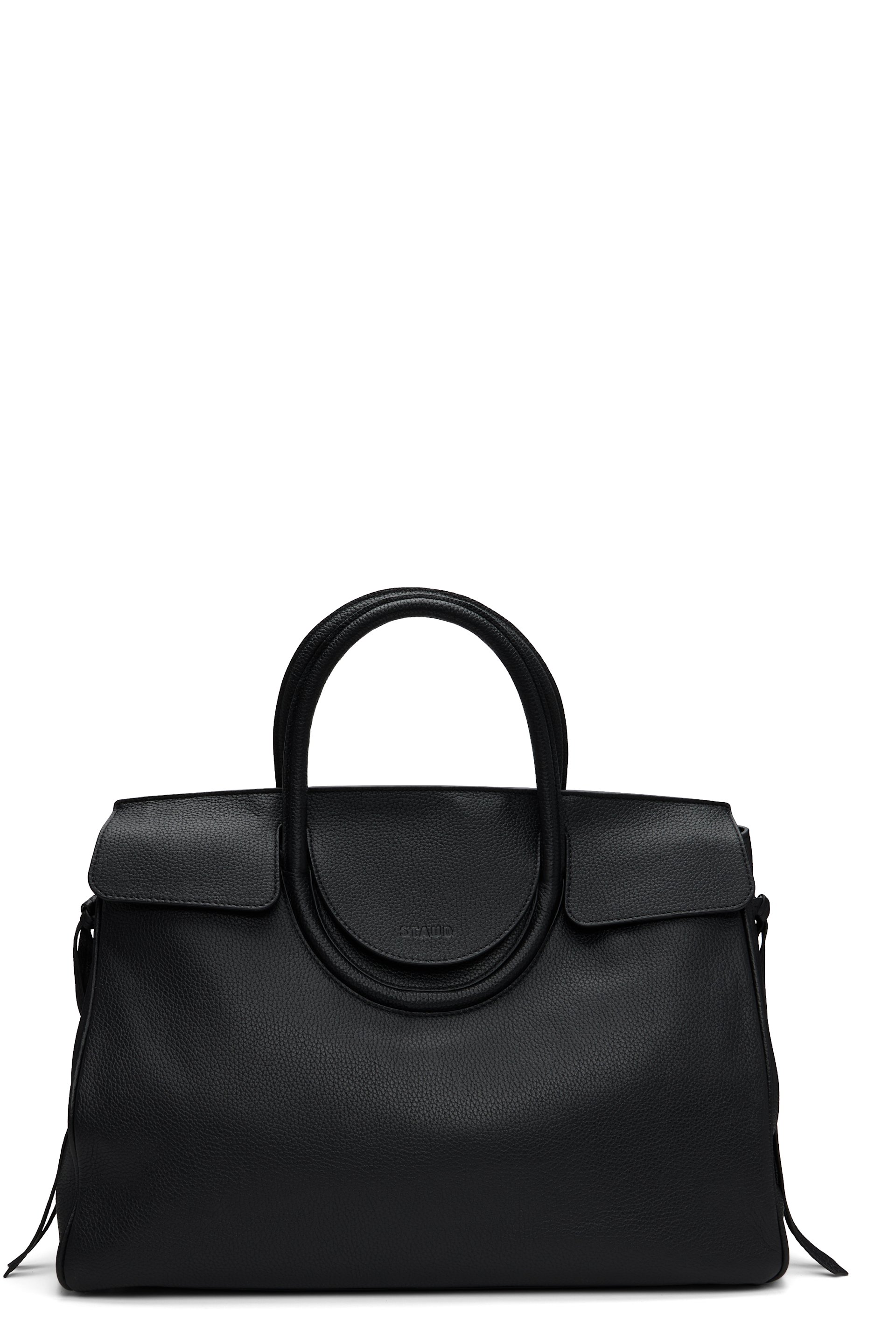 Staud - Black Maude Carryall Tote