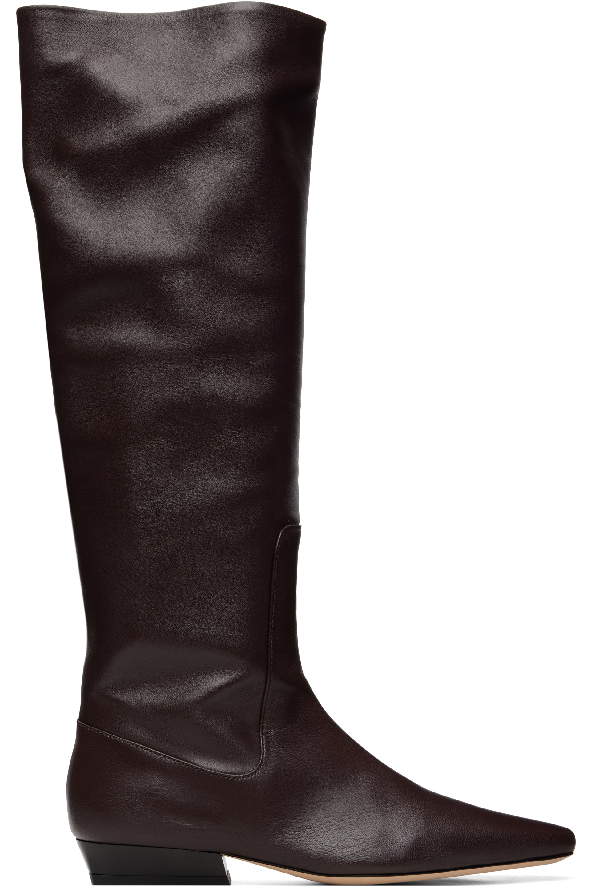 Staud - Brown Wally Flat Tall Boots
