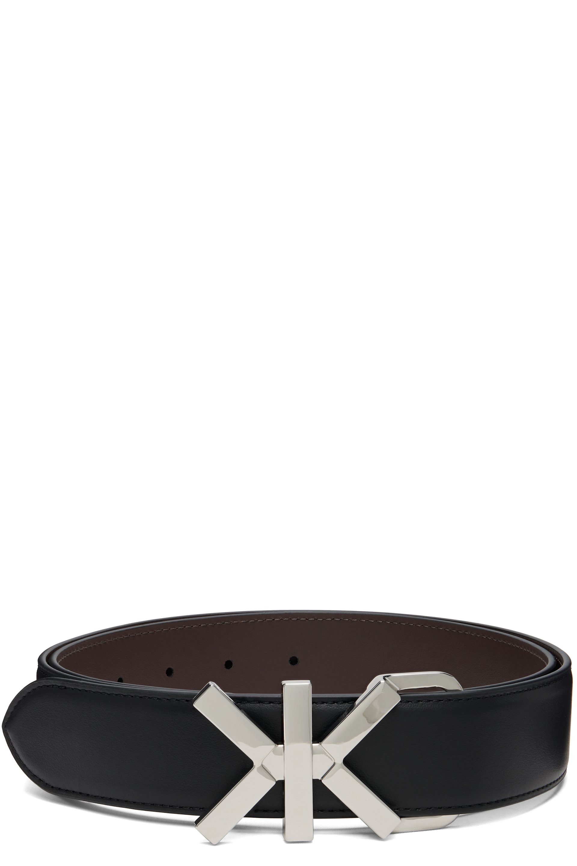 Kenzo - Black Kenzo Paris 'KENZO Double K' Reversible Belt