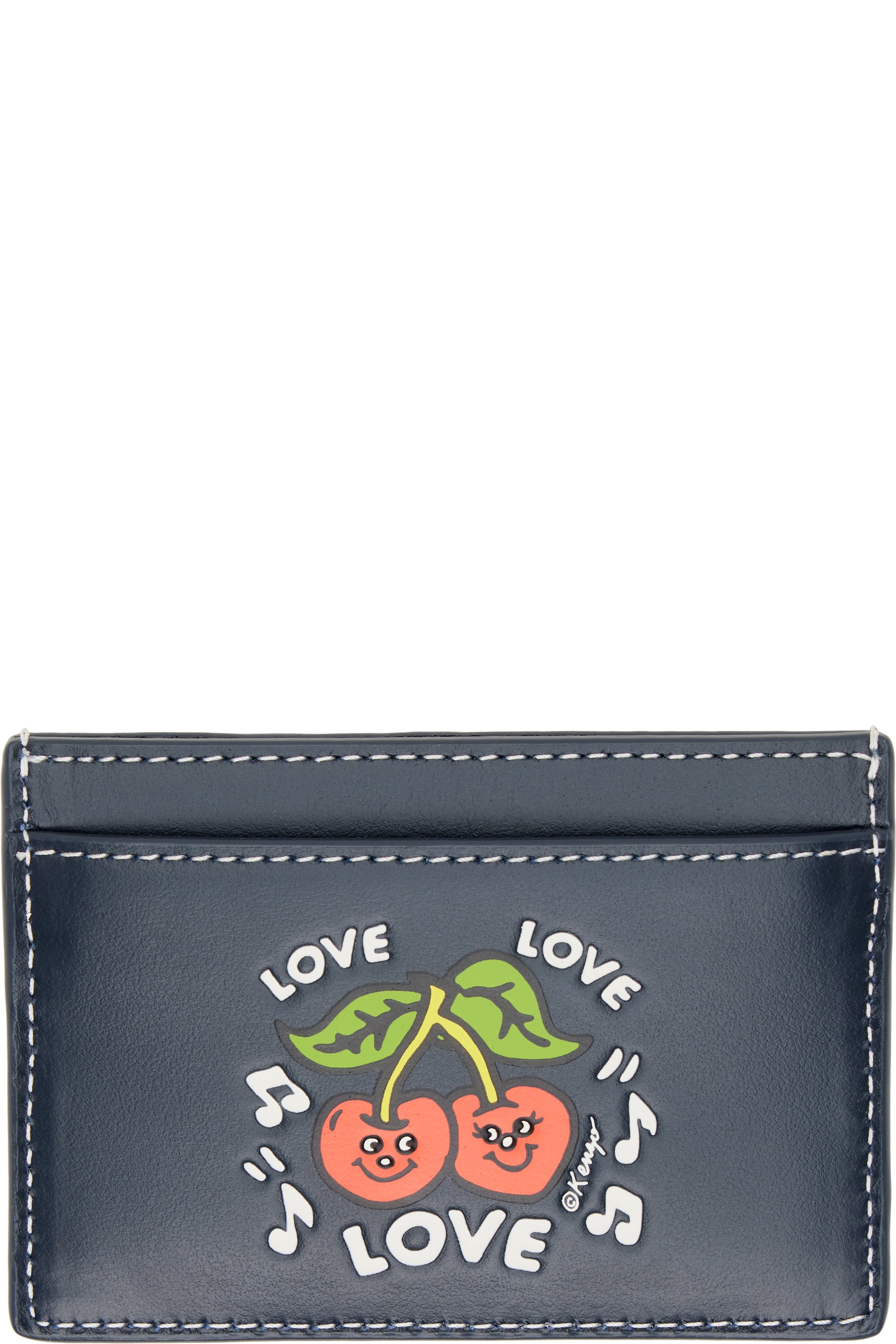 Kenzo - 海军蓝 Kenzo Paris KENZO Loves 卡包