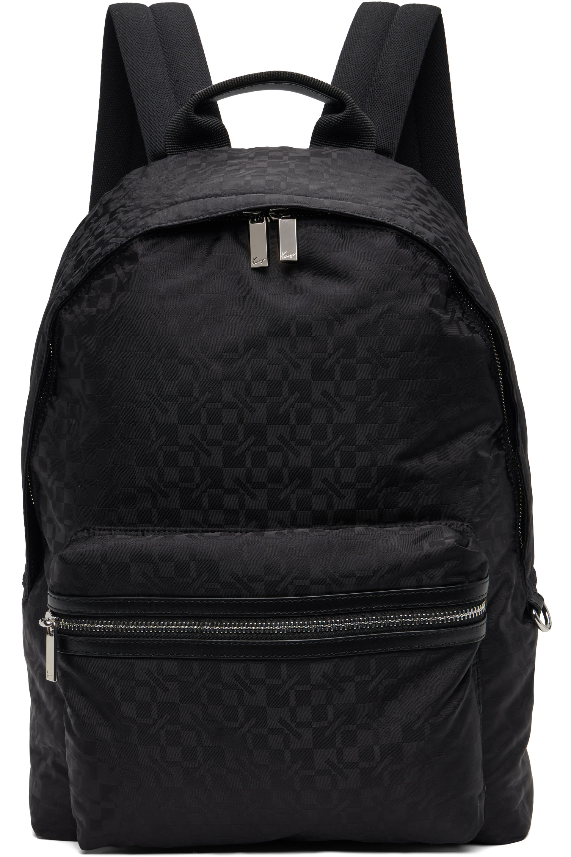 Kenzo - Black Kenzo Paris 'Kenzogram' Backpack