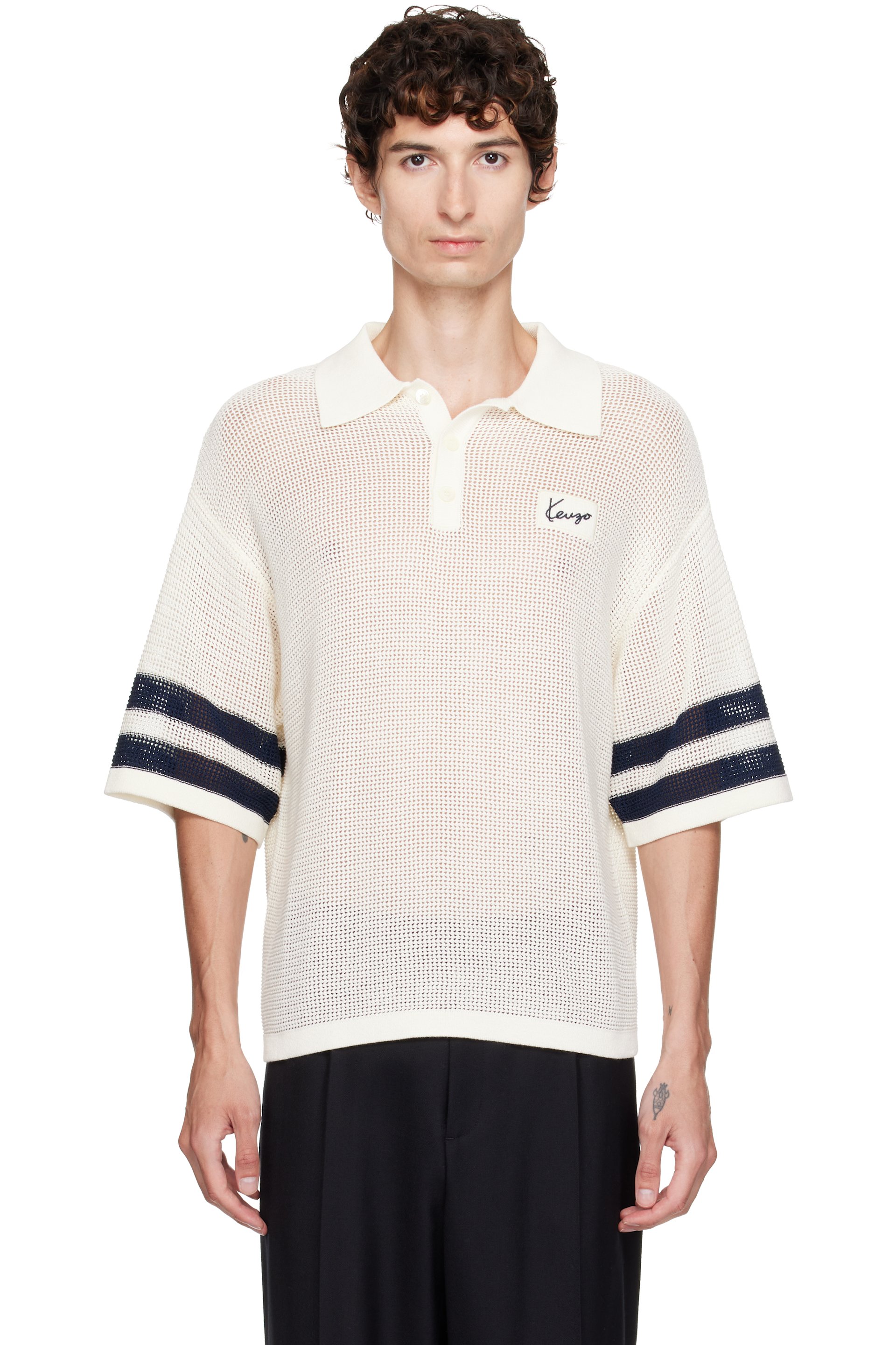 Kenzo - Off-White Kenzo Paris Polo