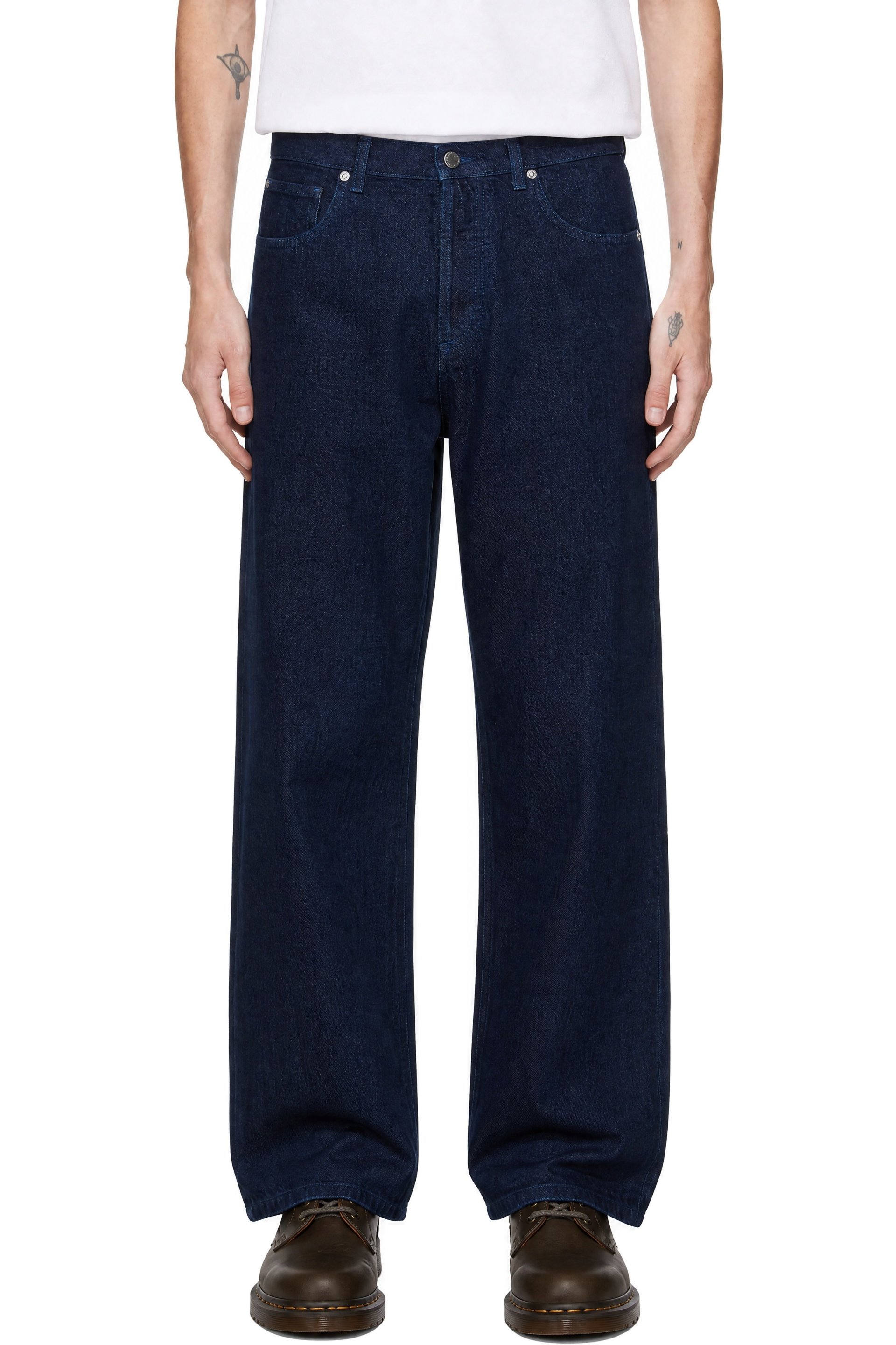 Maison Kitsuné - Blue Regular Jeans