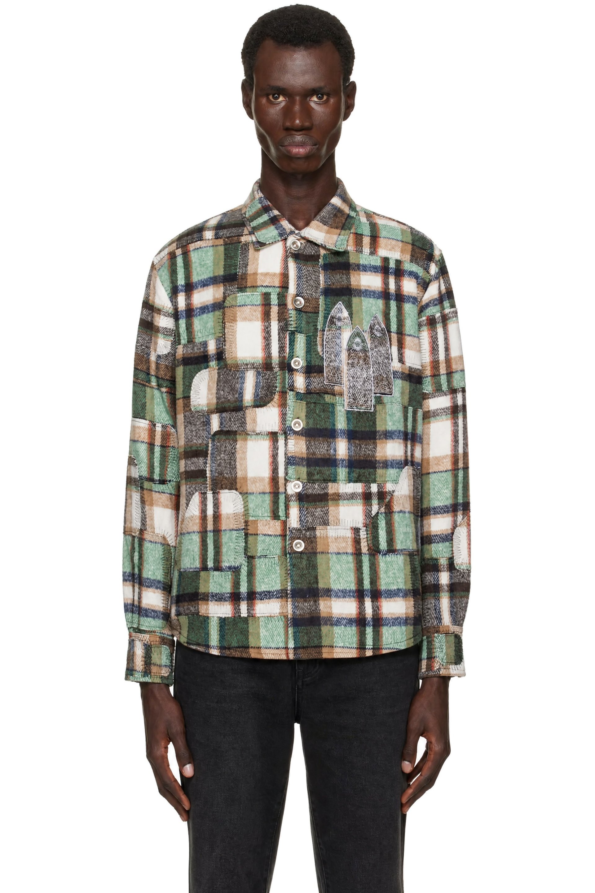 Who Decides War - Multicolor Syndicated Flannel Shirt