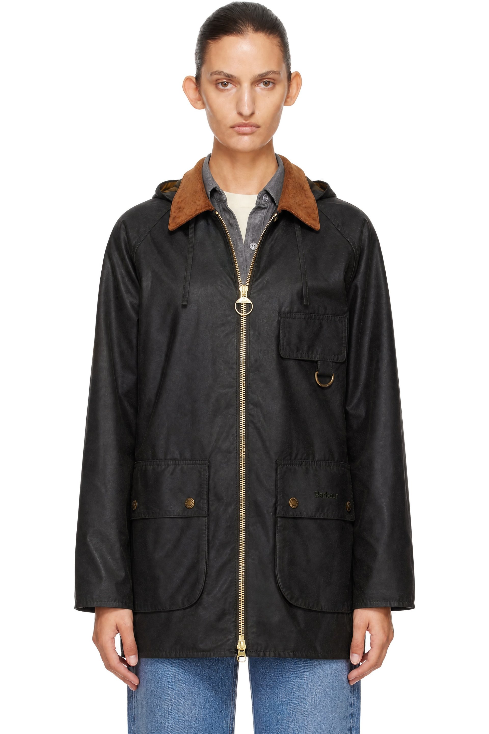 Barbour - Khaki Highclere Waxed Jacket
