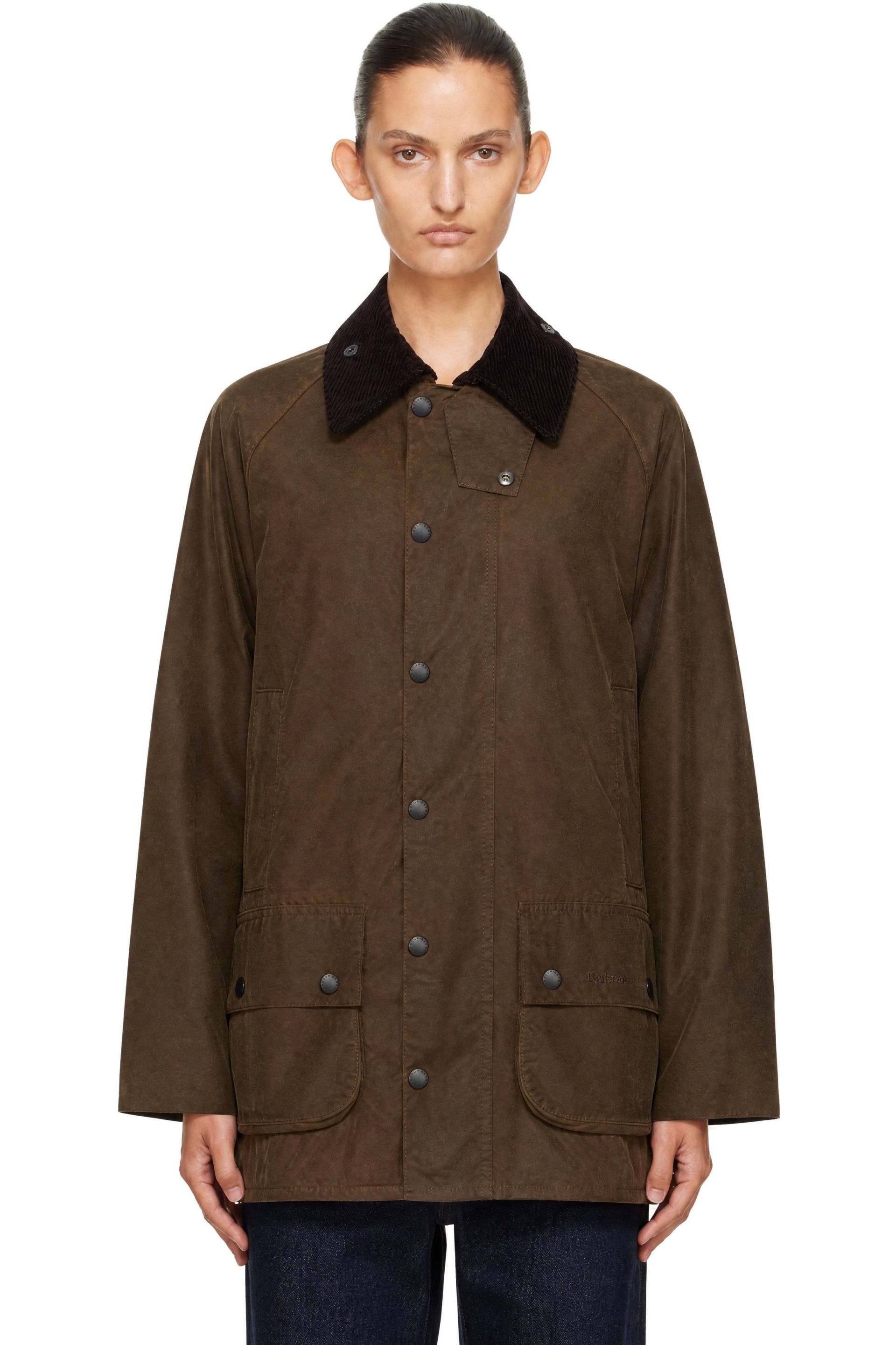 Barbour - Brown Beaufort Waxed Jacket