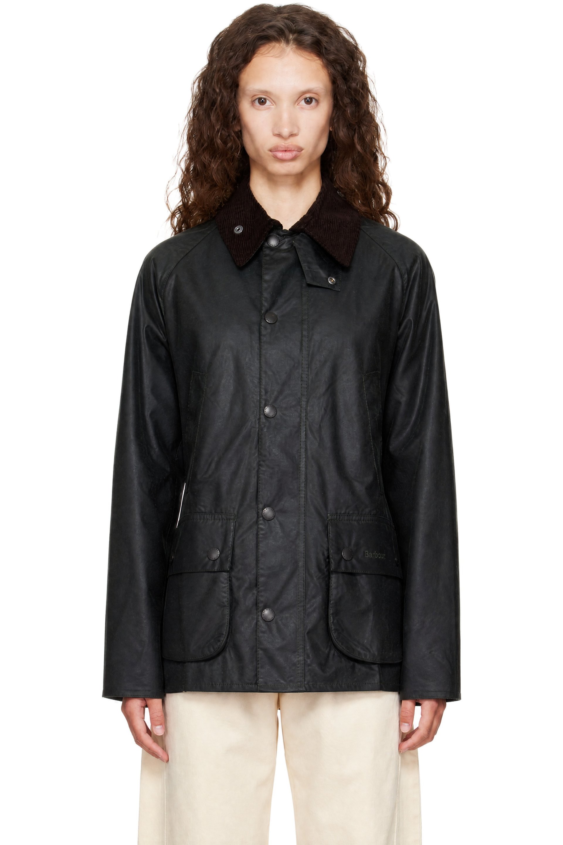 Barbour - Green Bedale Waxed Jacket