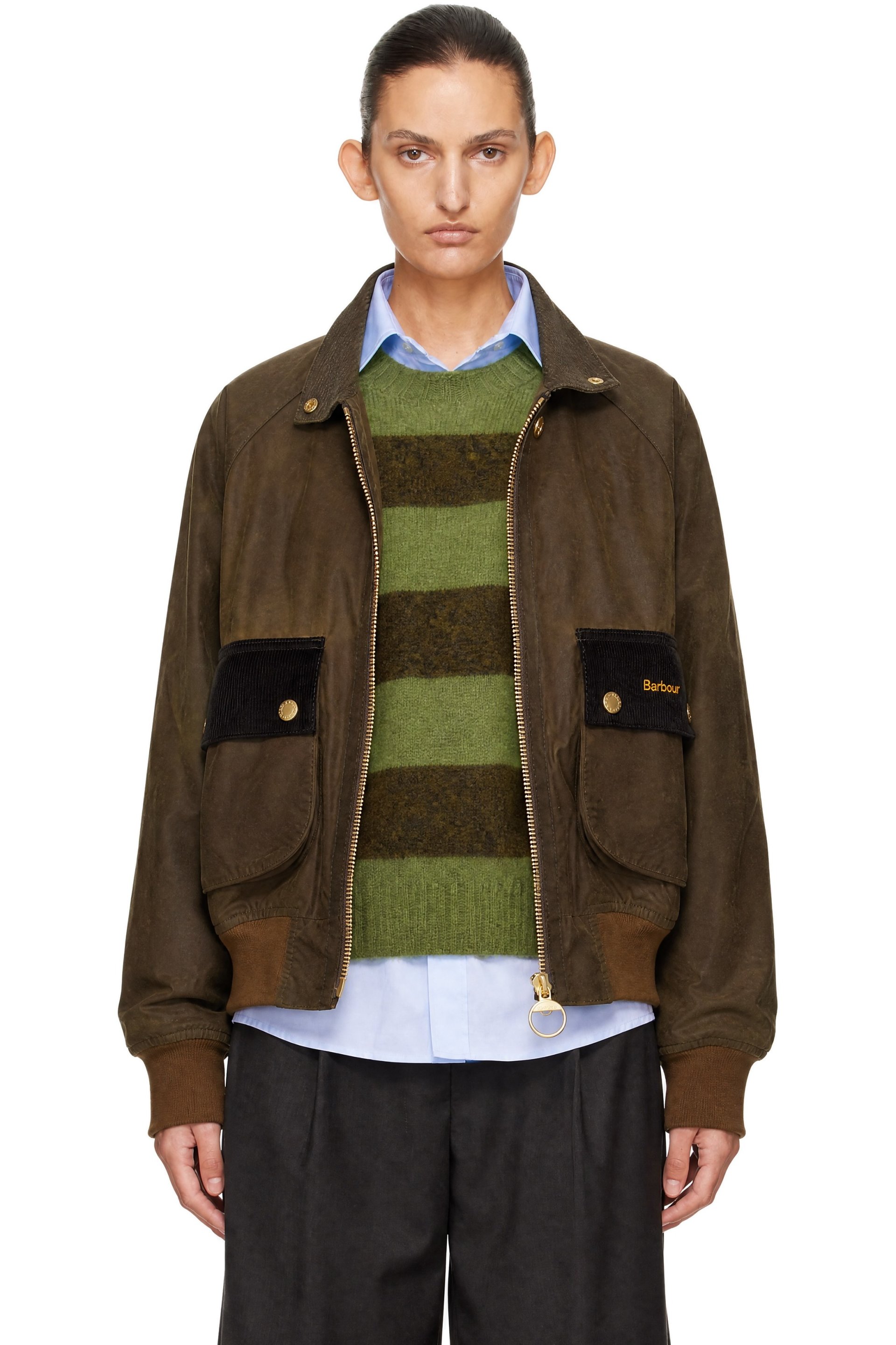 Barbour - Khaki Ivybridge Waxed Jacket