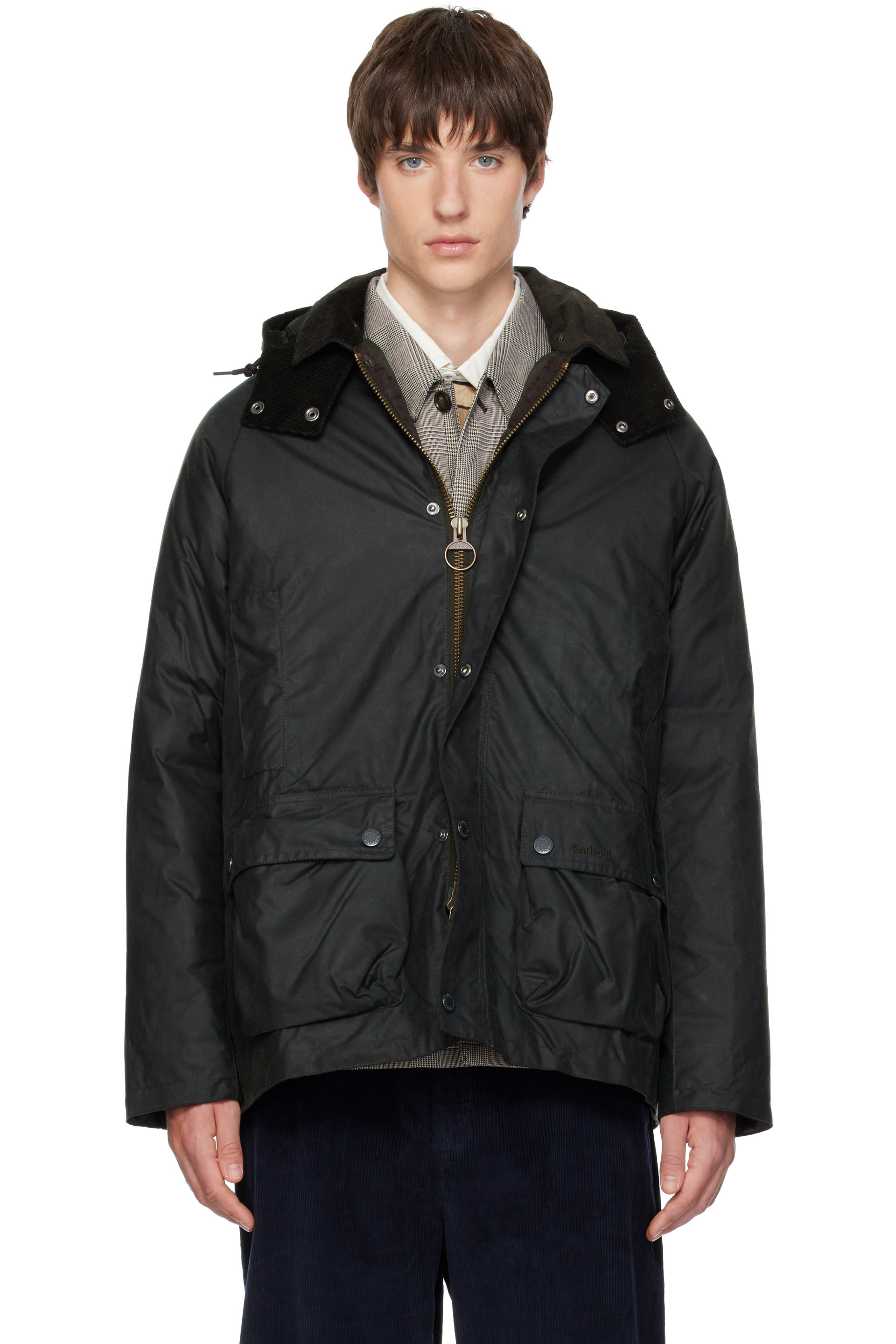 Barbour - Green Modern Beaufort Waxed Jacket