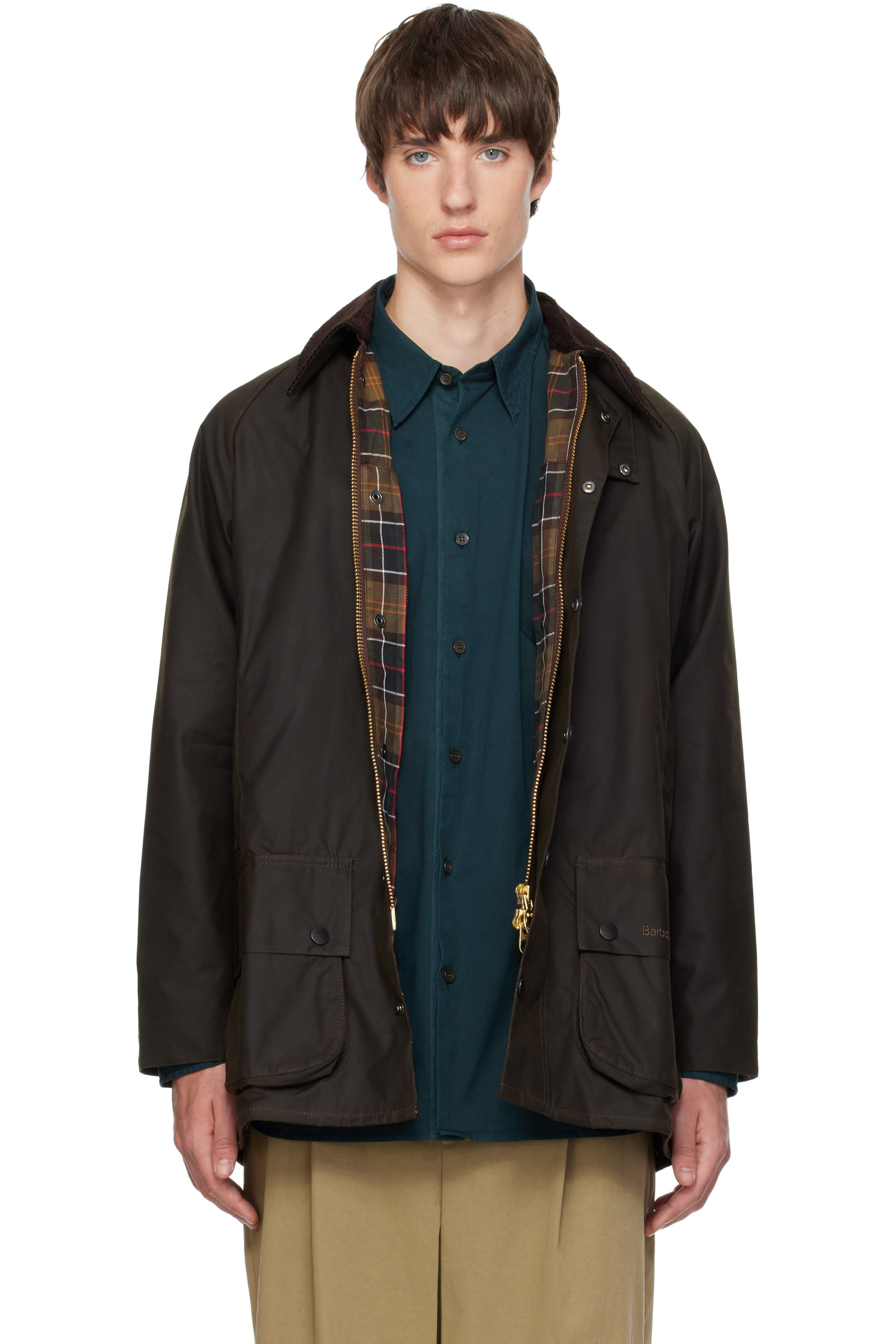 Barbour - Brown Classic Beaufort Waxed Jacket