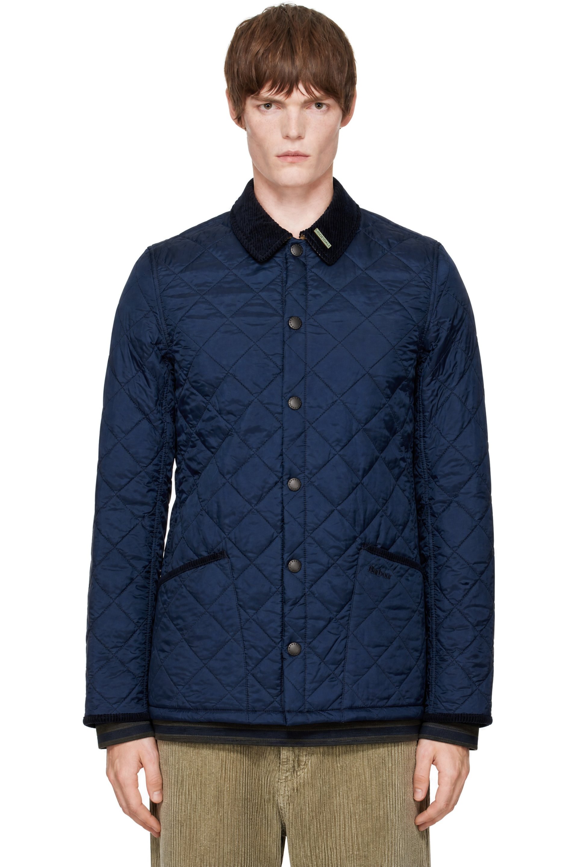 Barbour - Navy Icons Heritage Quilted Jacket