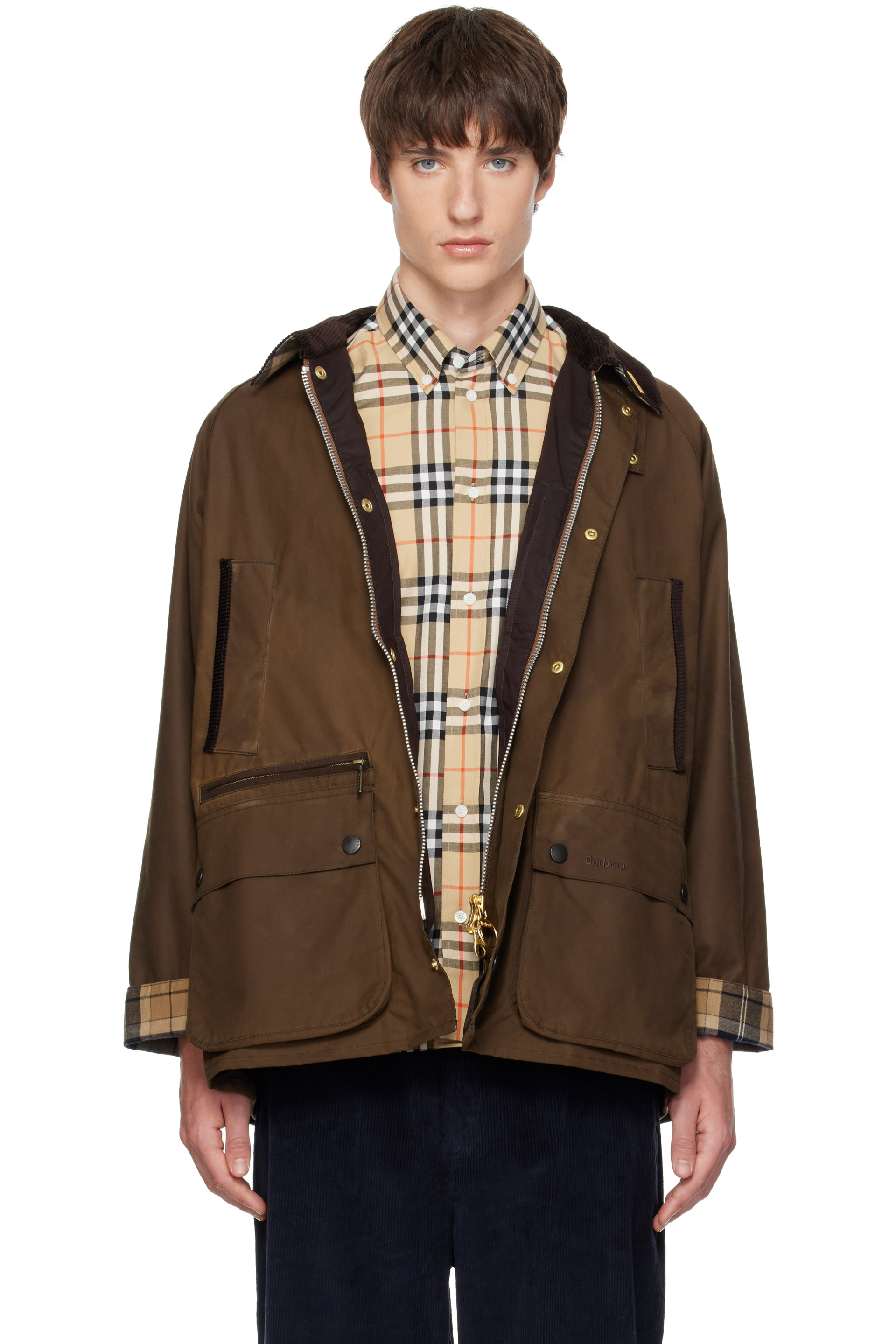 Barbour - Brown Icons Bedale Waxed Jacket