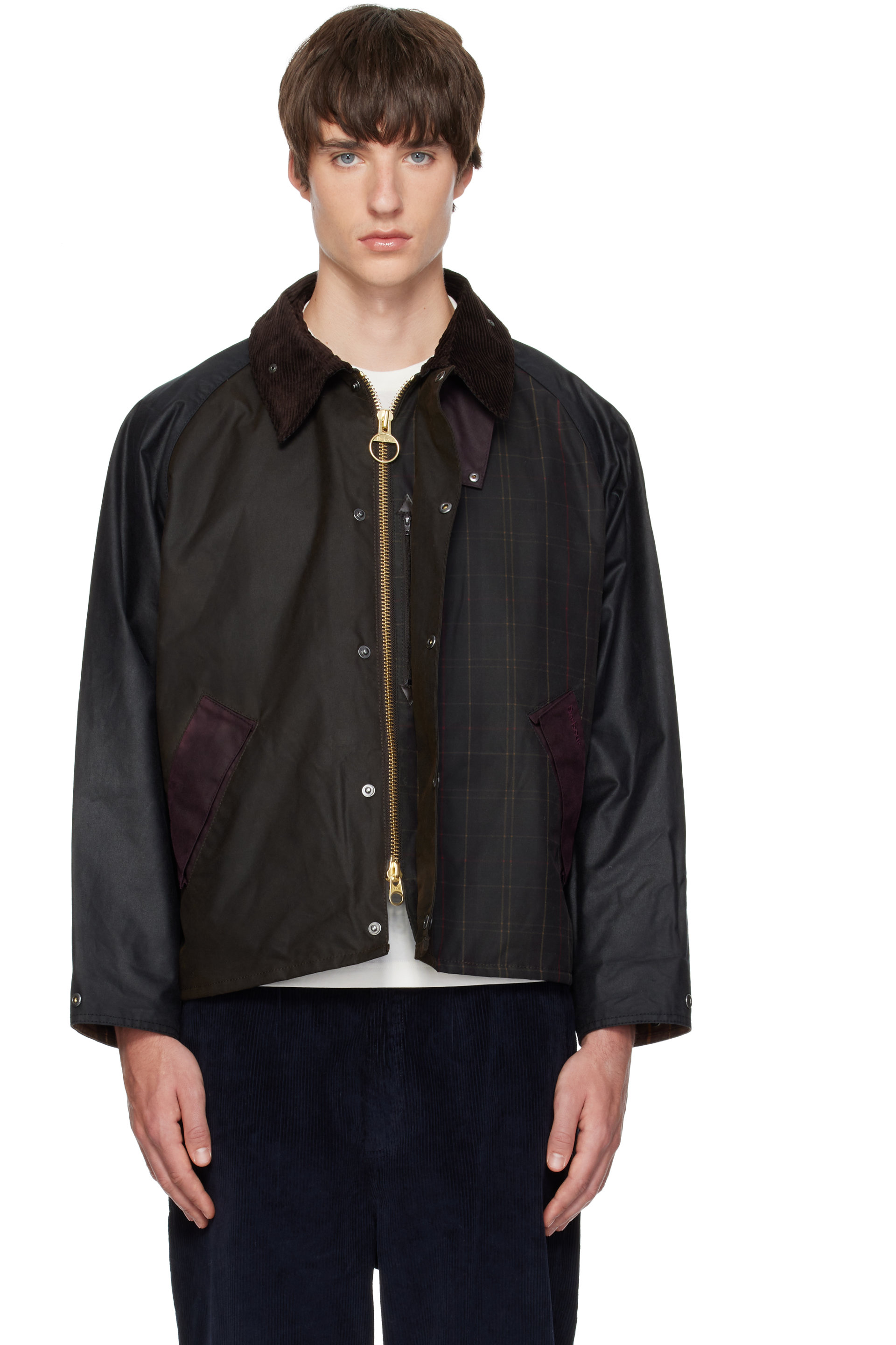 Barbour - Multicolor Patchwork Transport Wax Jacket