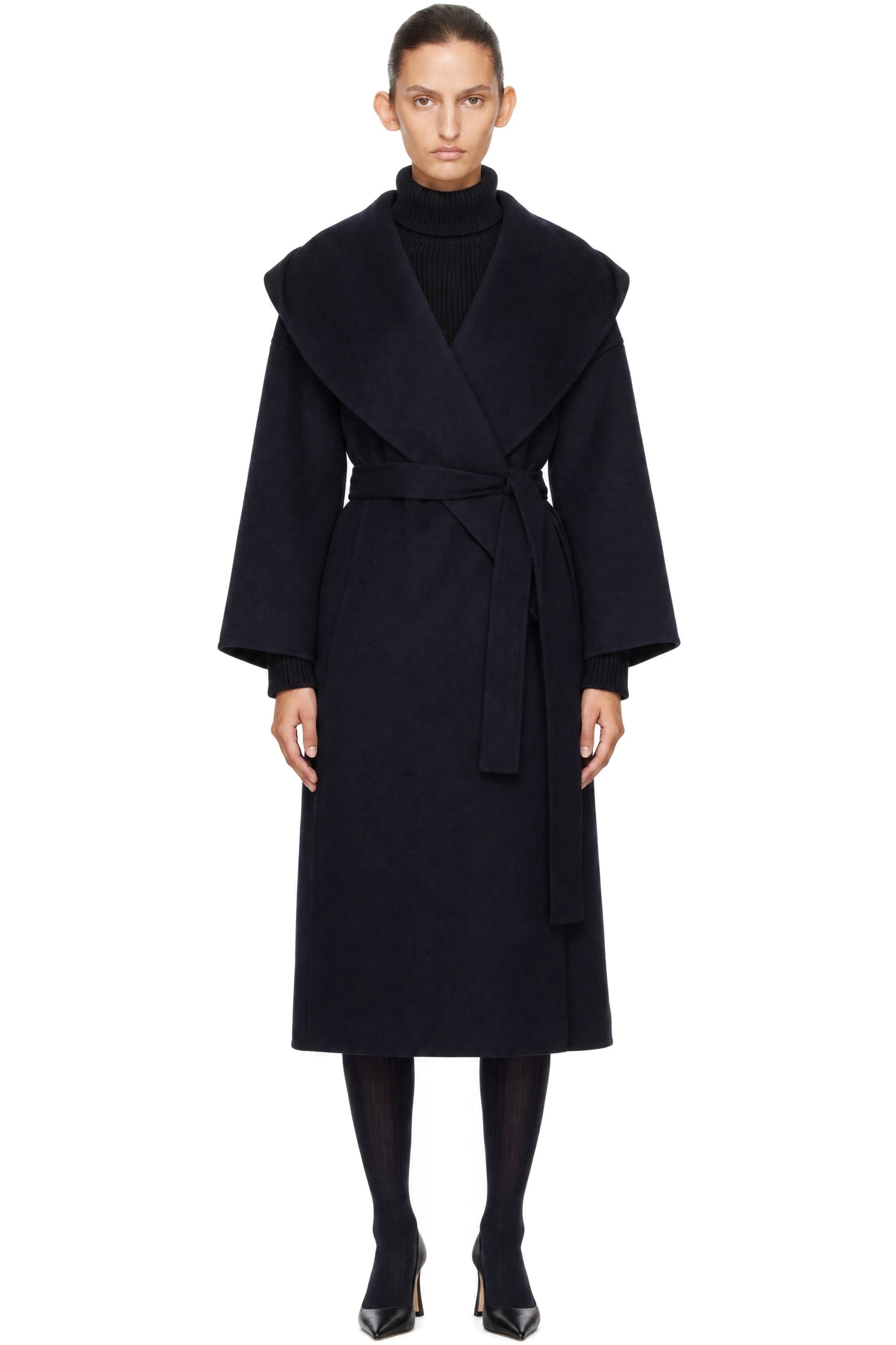 R2W - Navy Kelton Hoodie Coat
