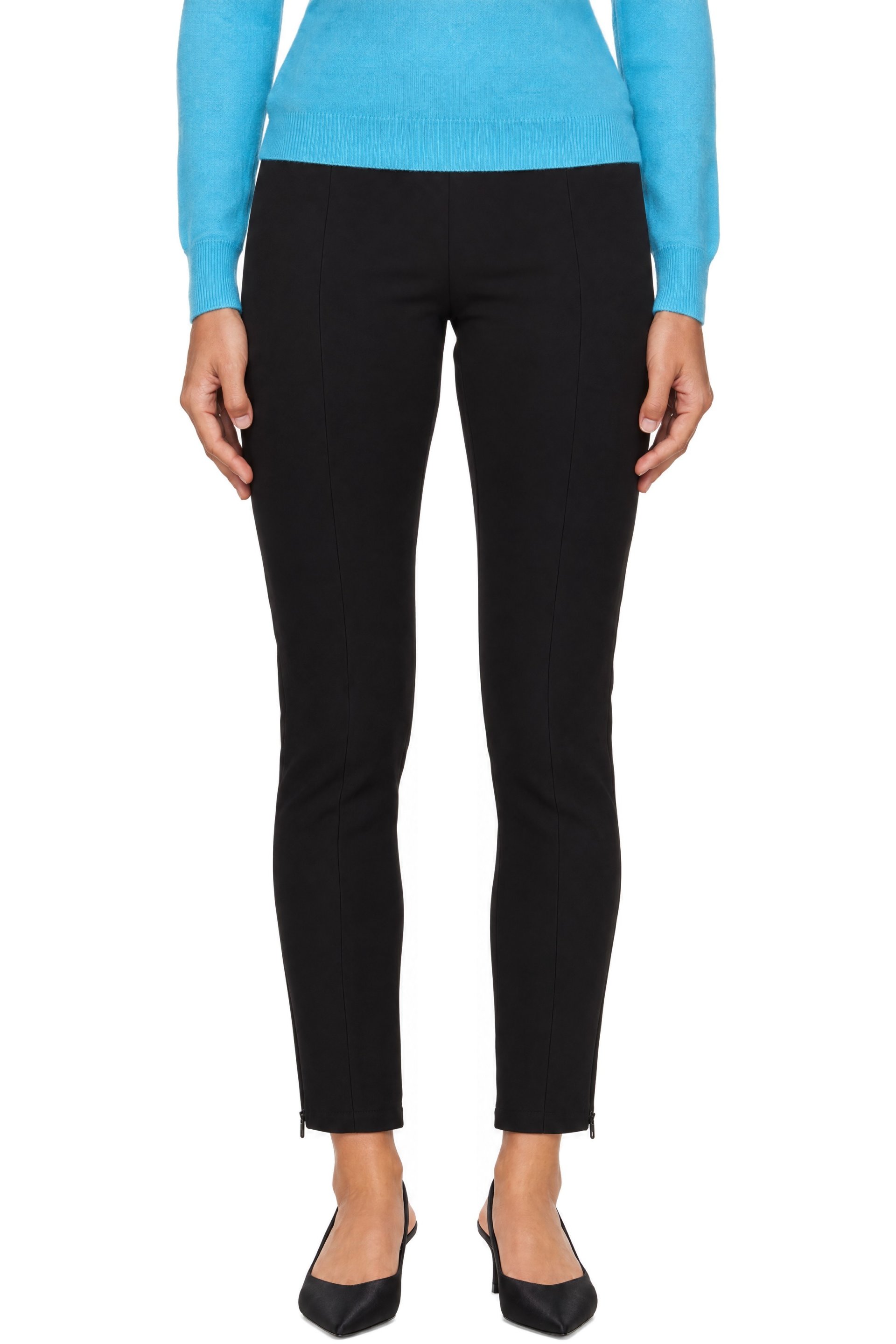 R2W - Black Thelma Banding PT Trousers