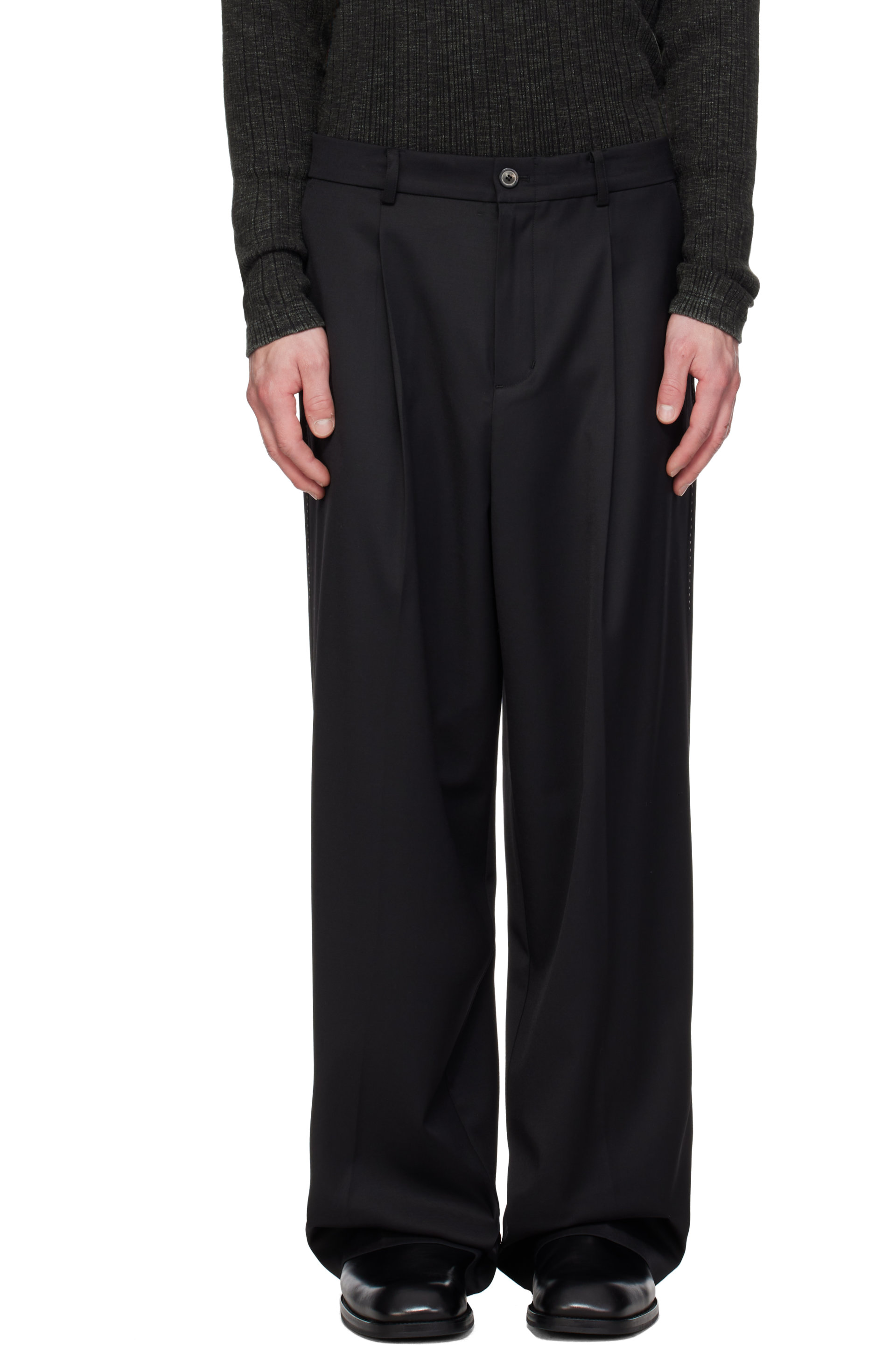MMIC - Black Morrison Trousers