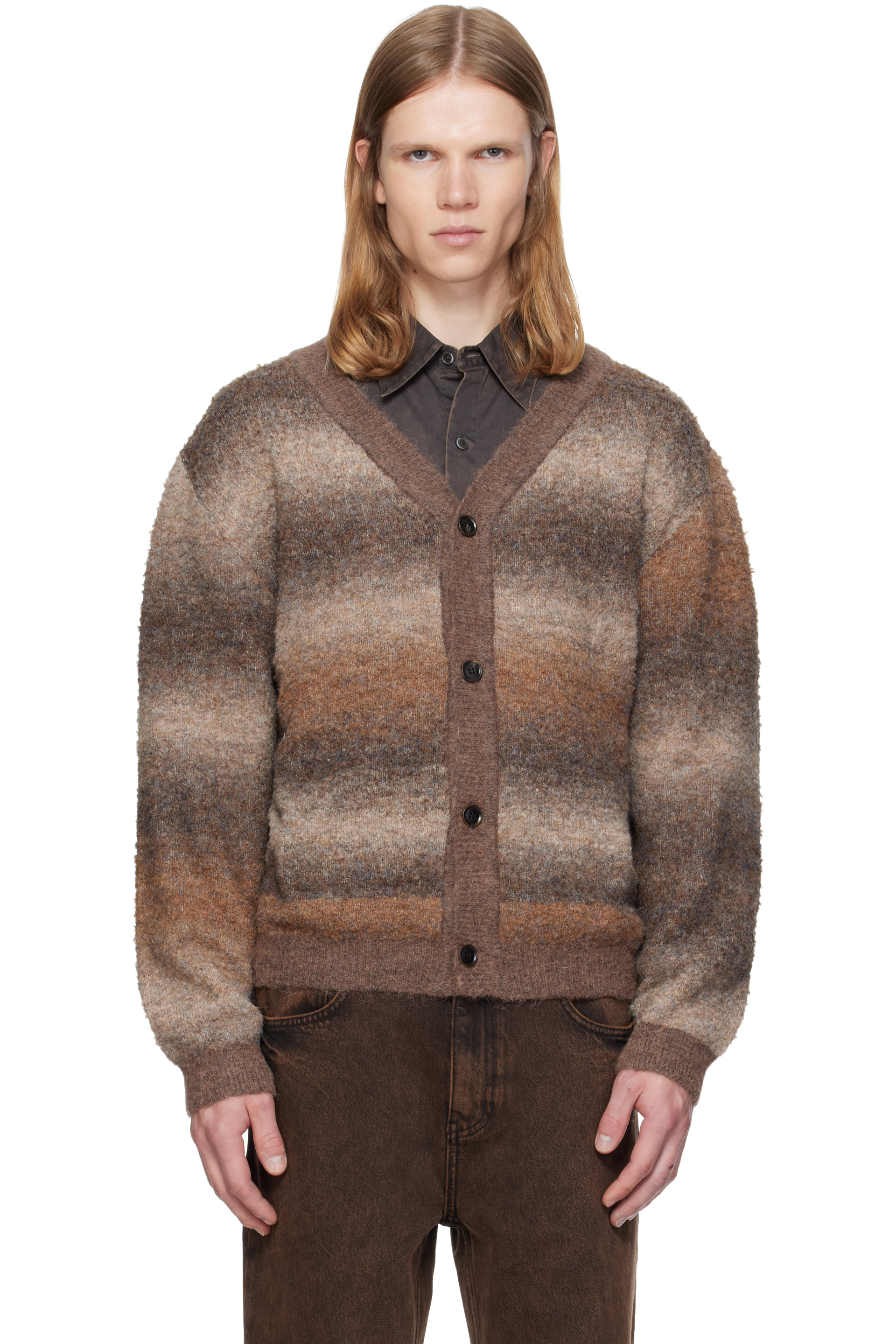 MMIC - Brown & Beige Toledo Cardigan