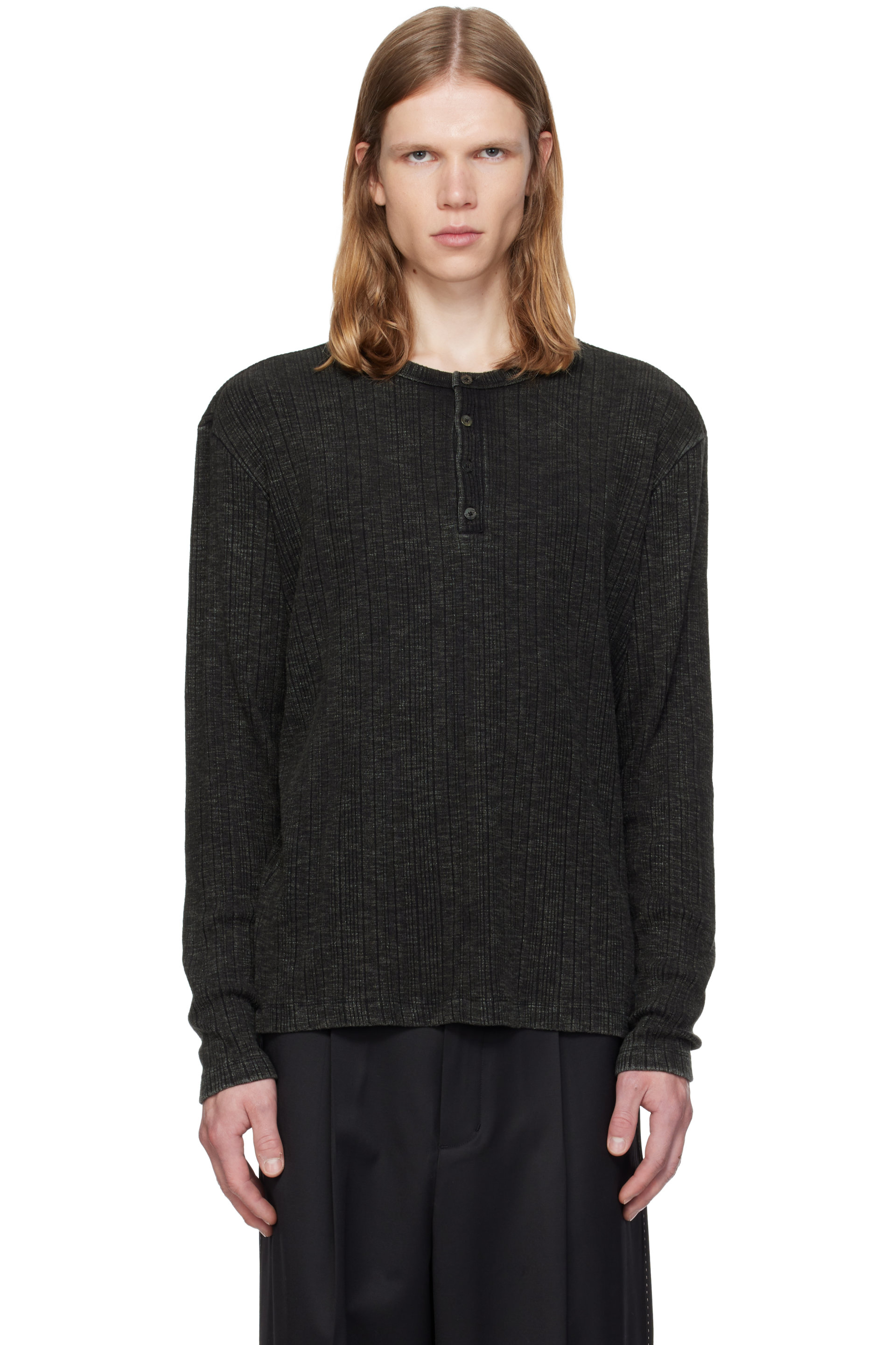 MMIC - Black Grain Henley