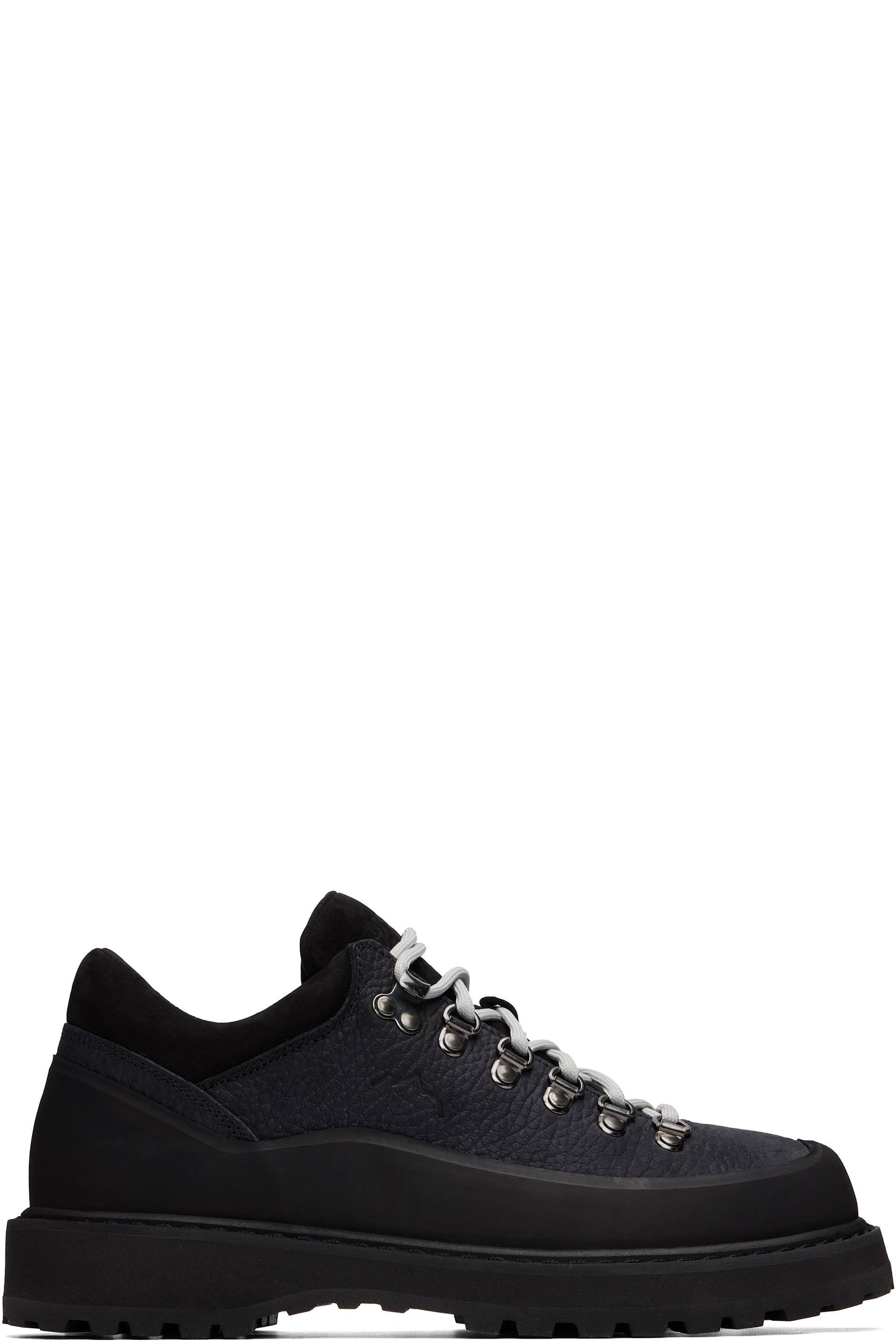 Diemme - Black Cornaro Gomma Leather Boots