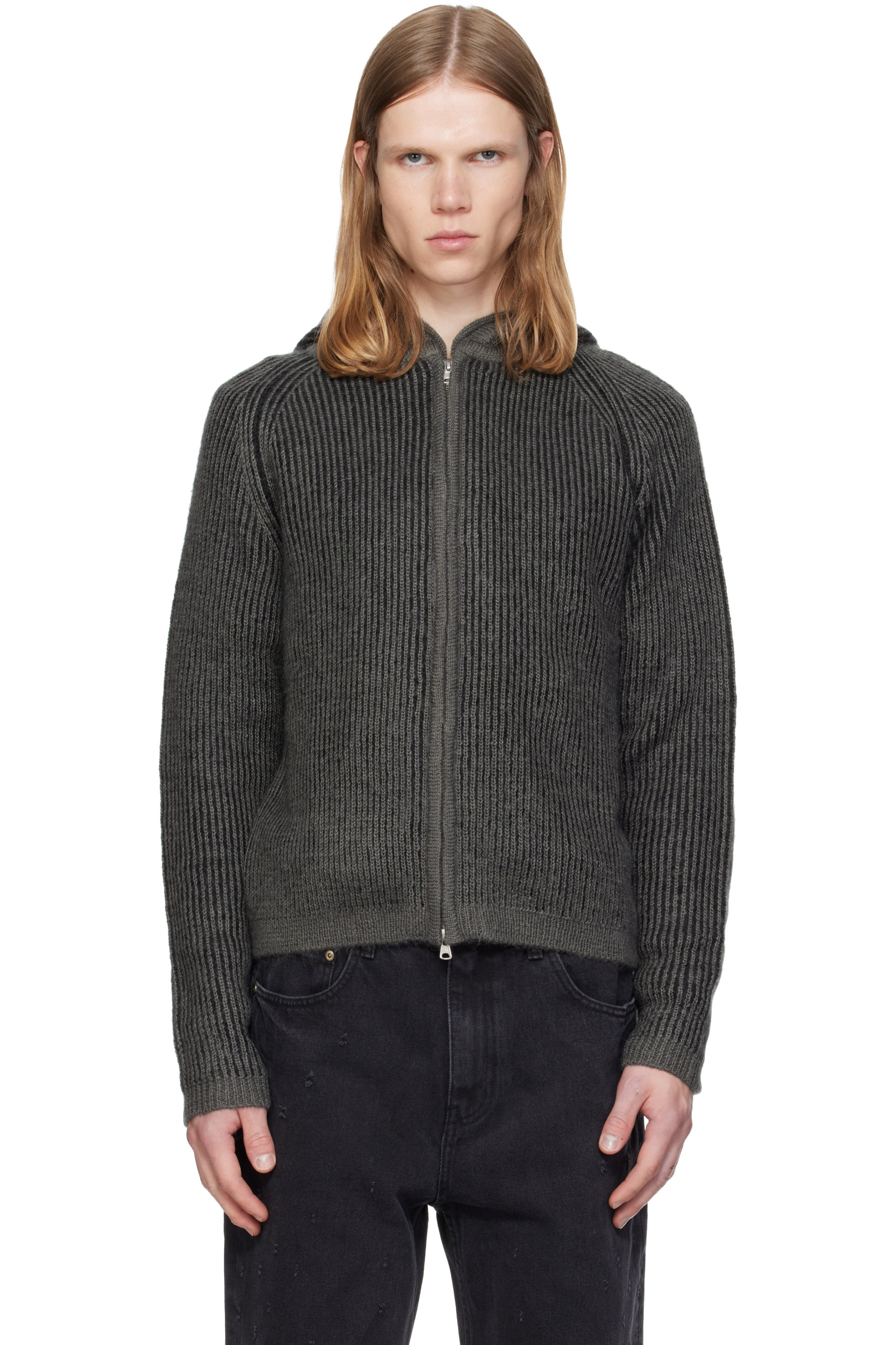 MMIC - Khaki Cloud Knit Hoodie