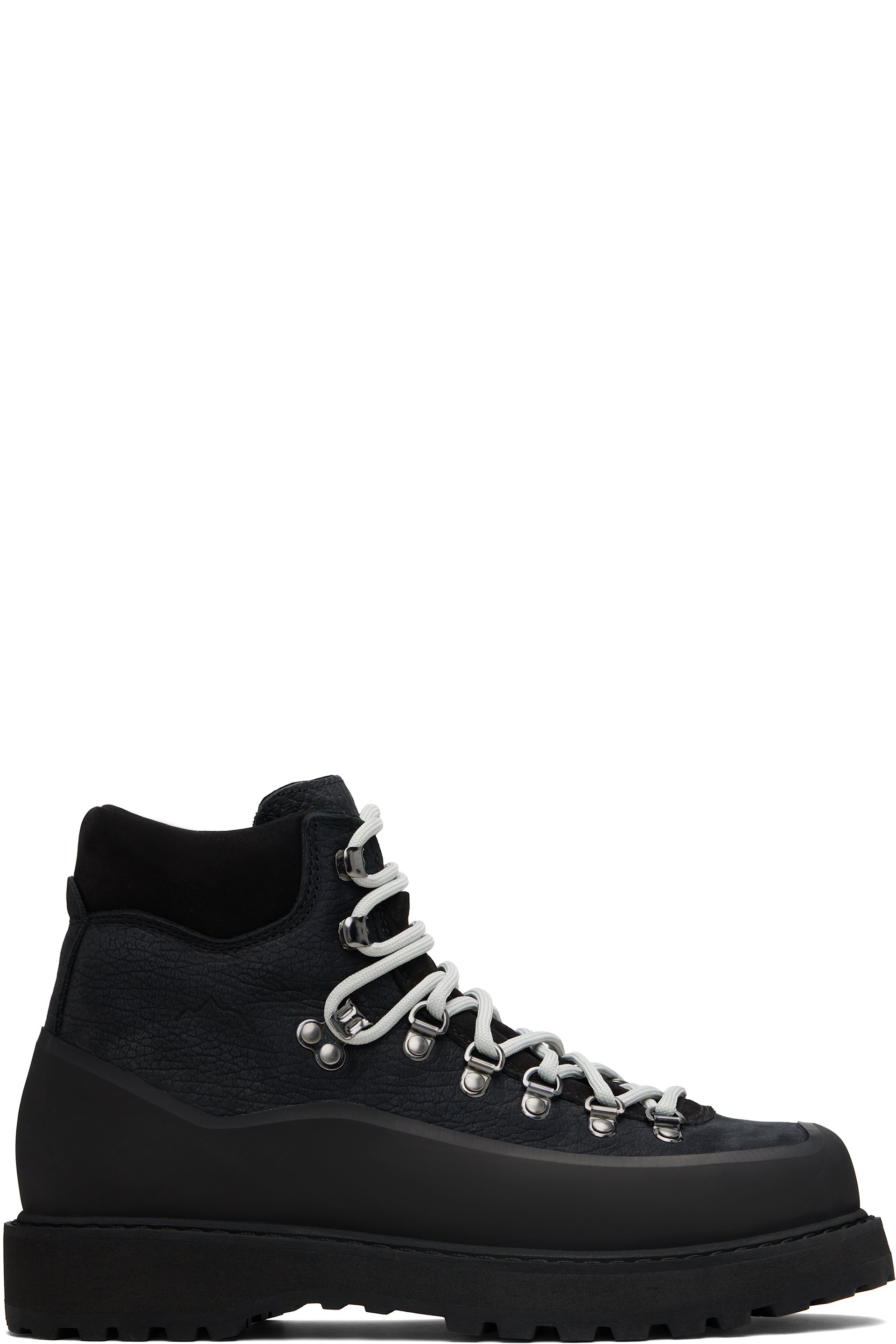 Diemme - Black Roccia Vet Gomma Leather Boots